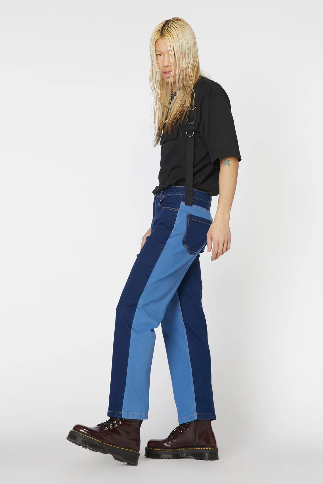Split Wash Denim Unisex Jean - Image 3