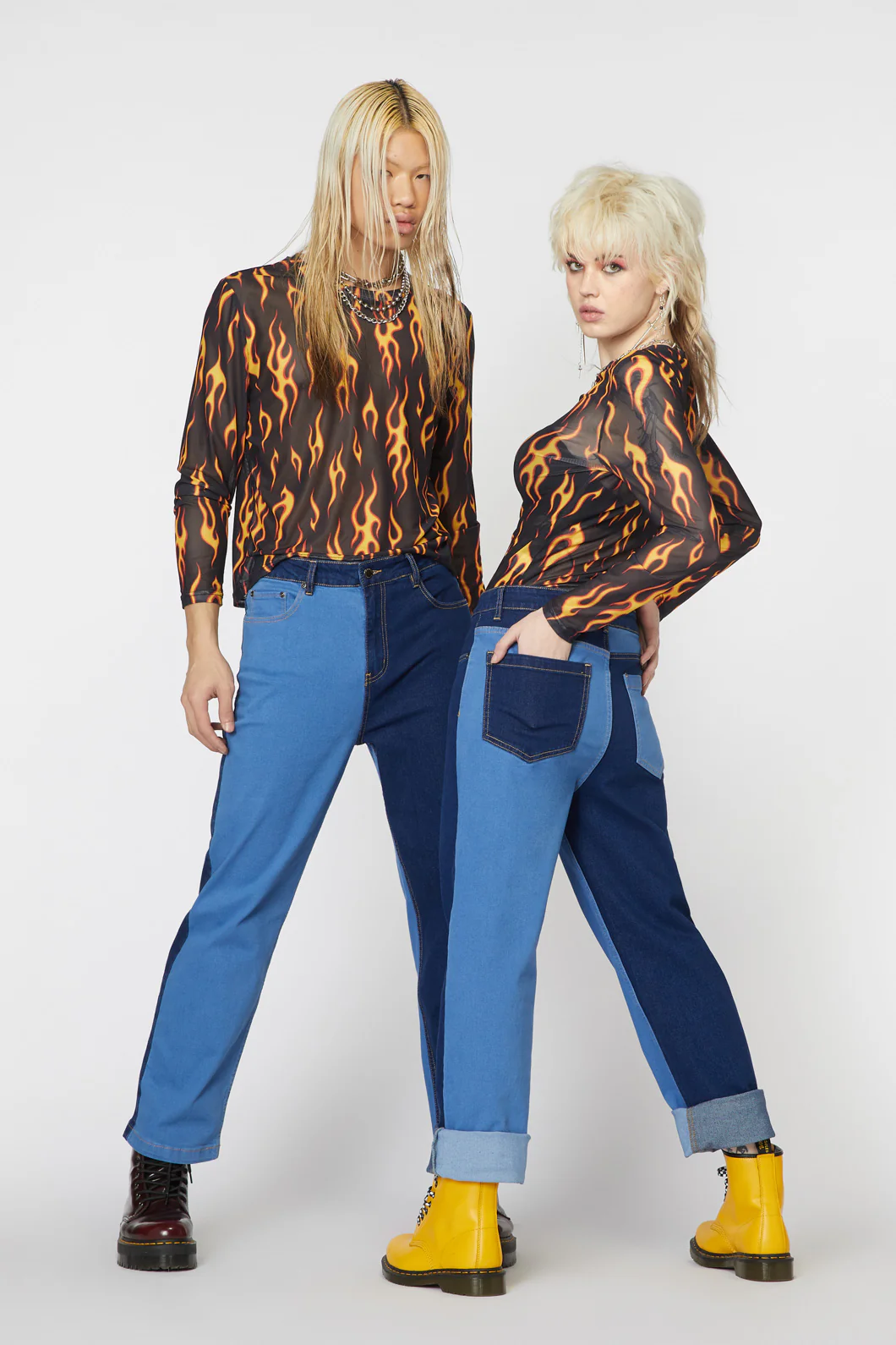 Split Wash Denim Unisex Jean - Image 5