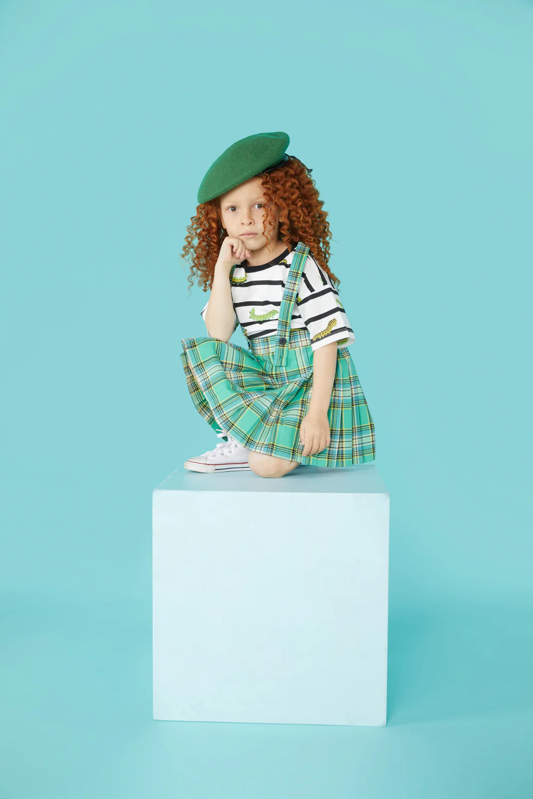 Spring Glade Kids Pleat Skirt - Image 2