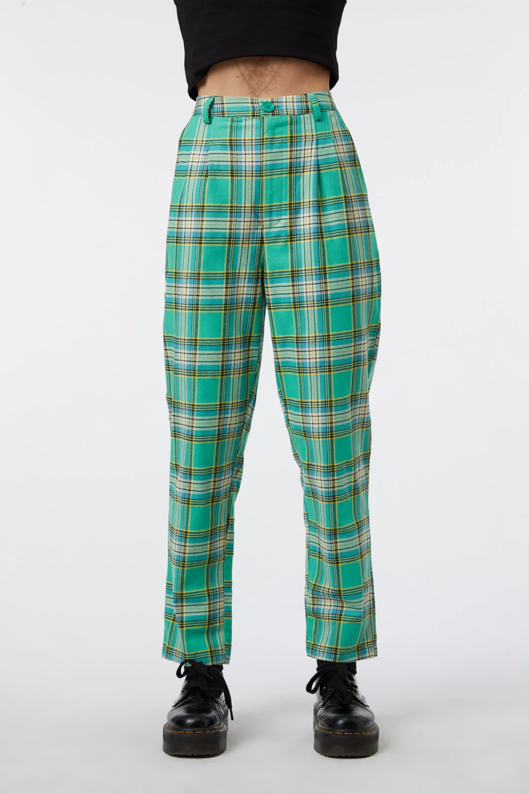 Spring Tartan Straight Pant - Image 7