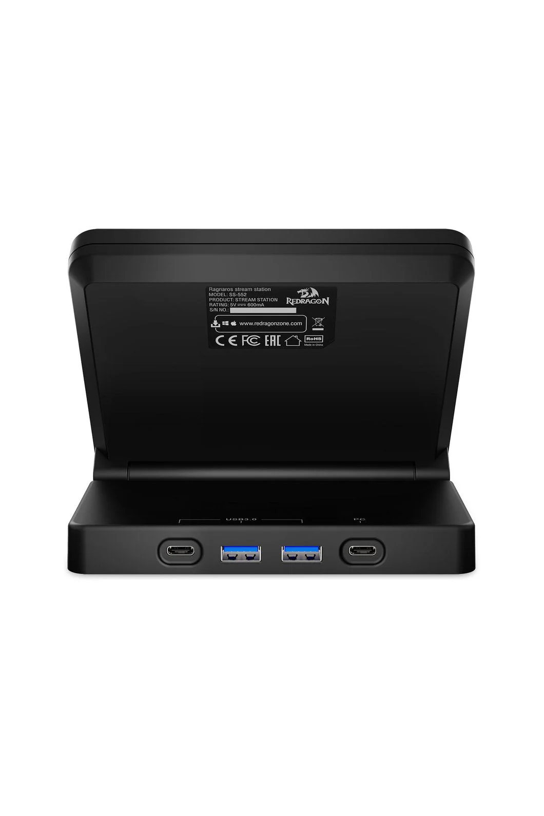 Redragon SS-552 Ragnaros Black Adjustable Macro Stream Control Station - Image 5