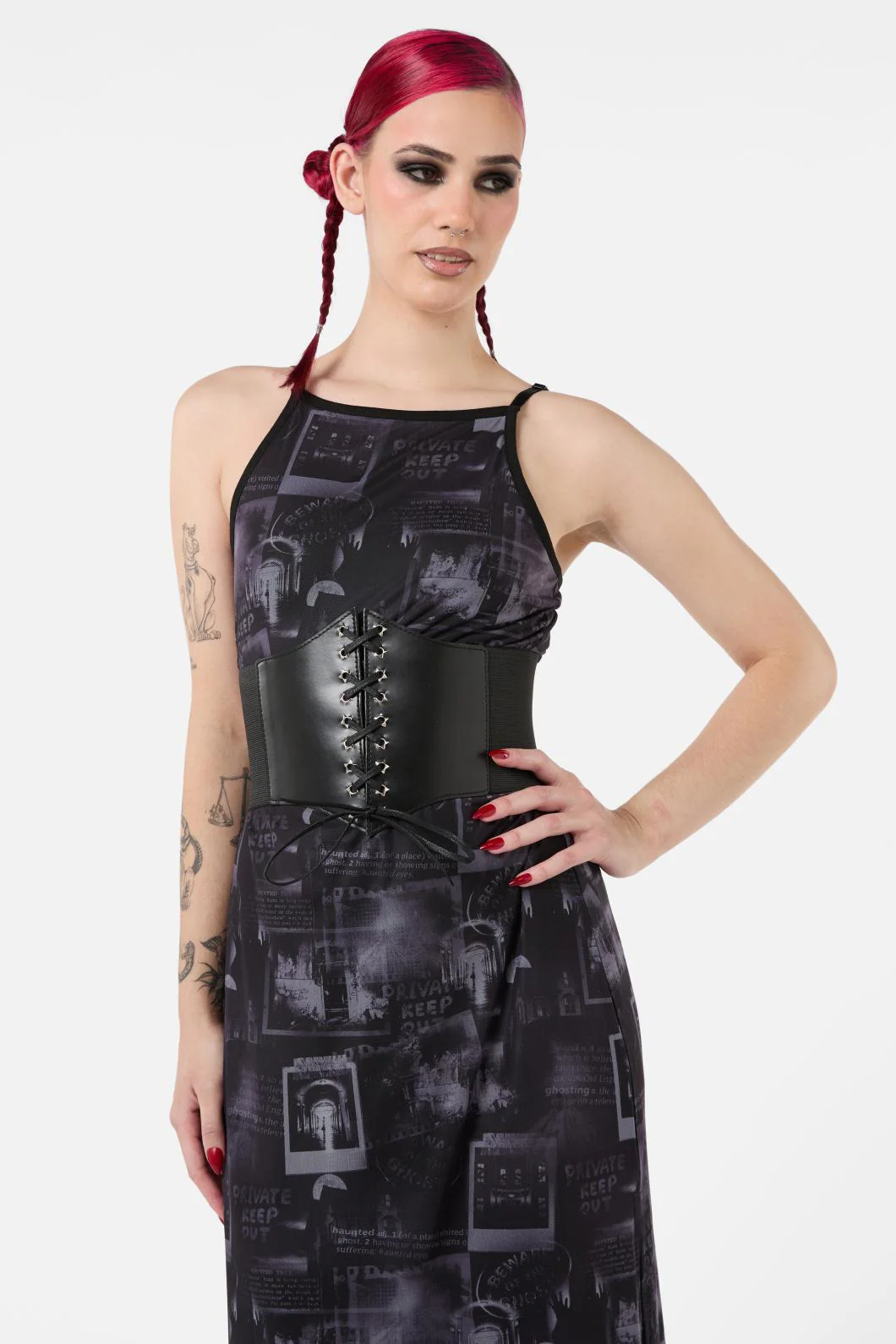 Star Eyelet Corset Belt - Image 5