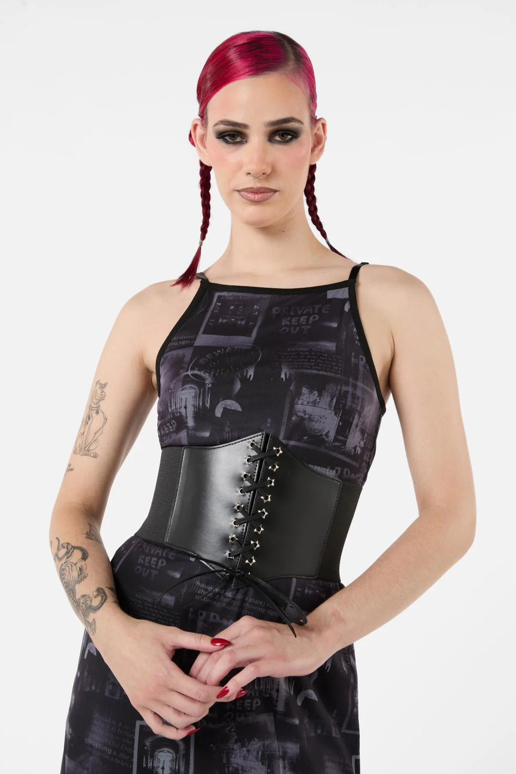 Star Eyelet Corset Belt - Image 7