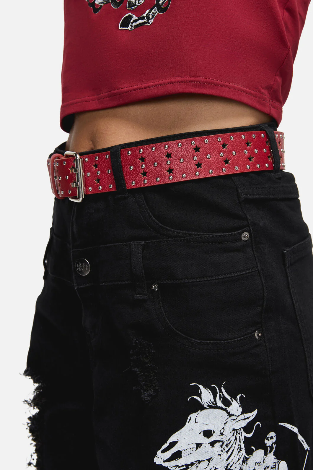 Star Notch Stud Belt - Image 2