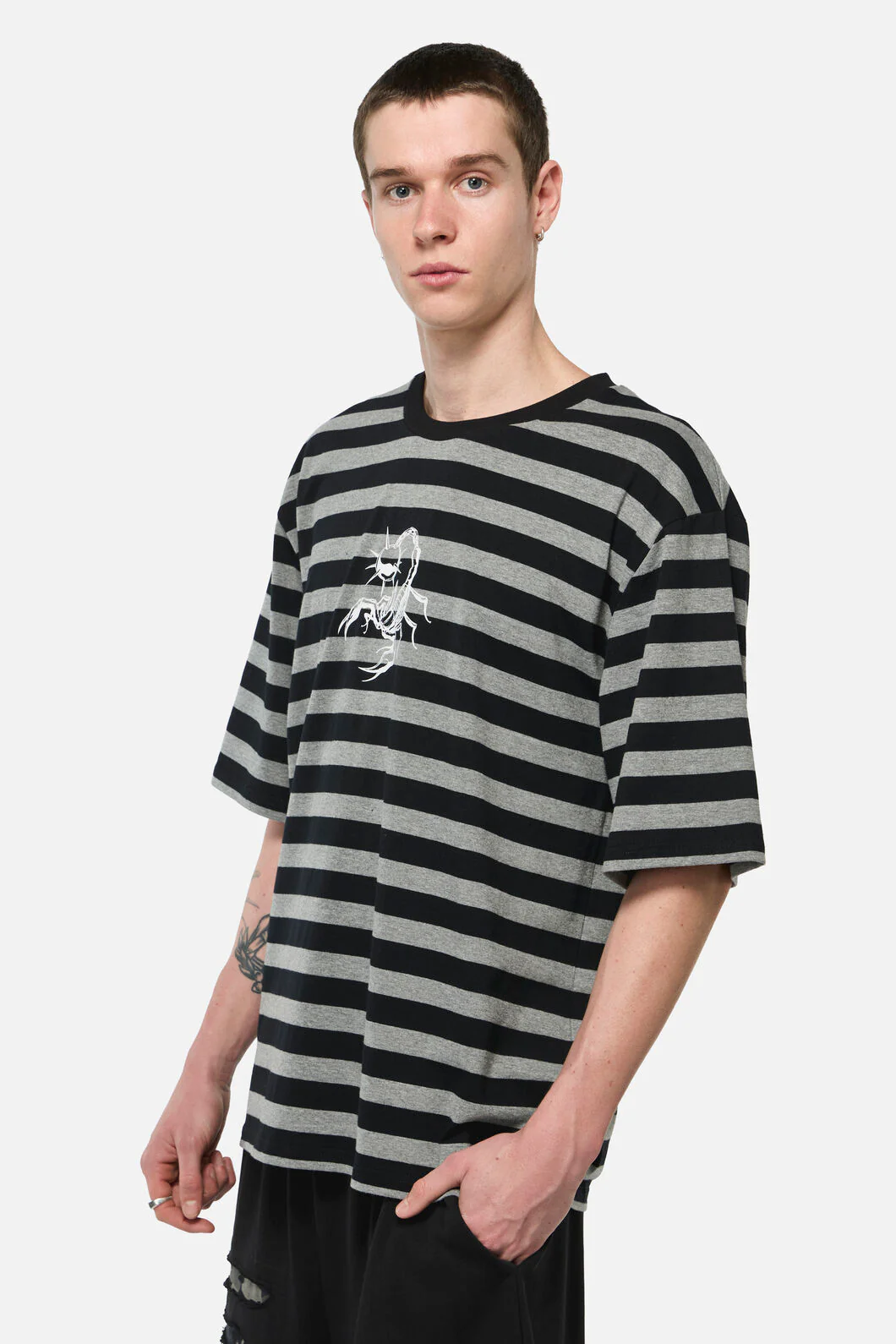Sting Off Stripe Tee - Image 2