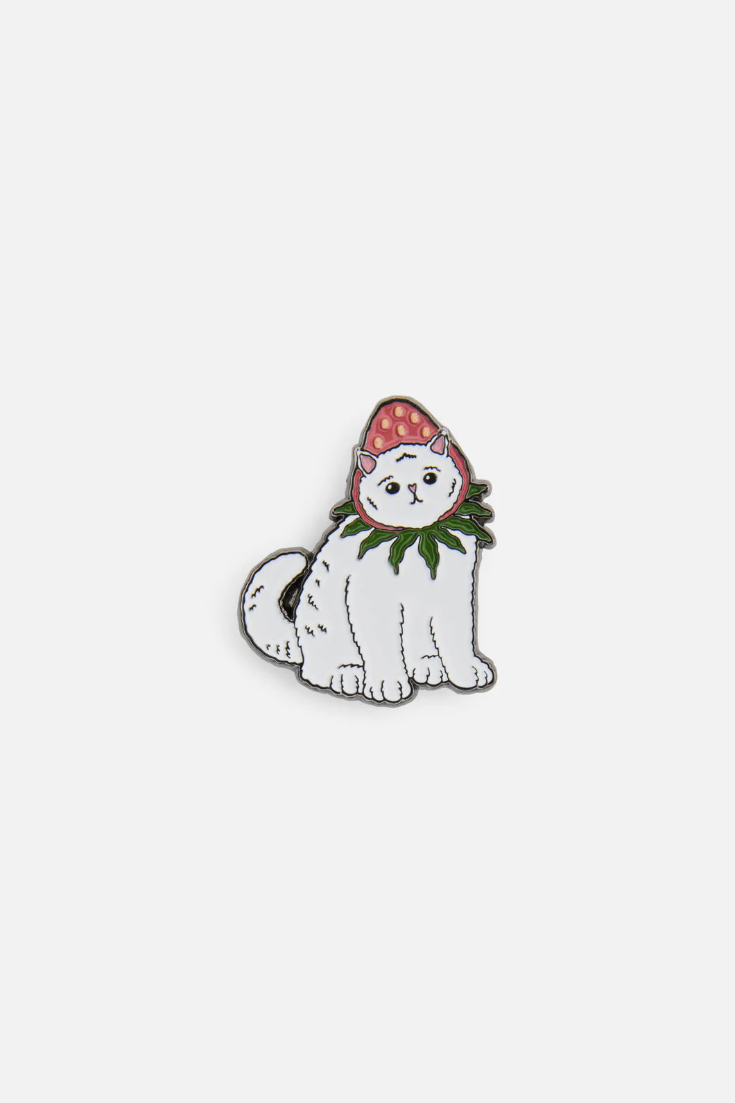 Strawberry Cat Pin