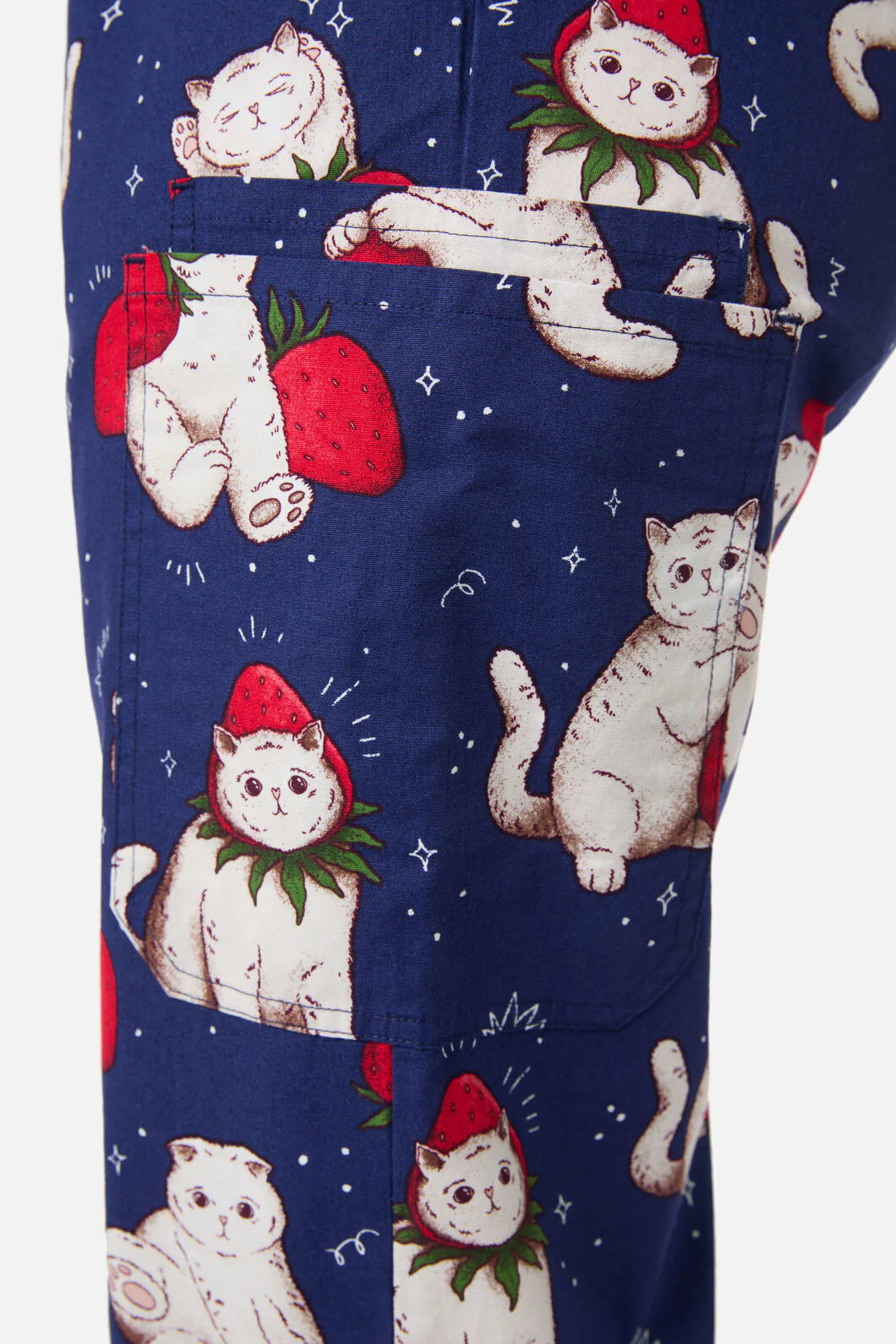 Strawberry Cats Scrub Set - Image 6