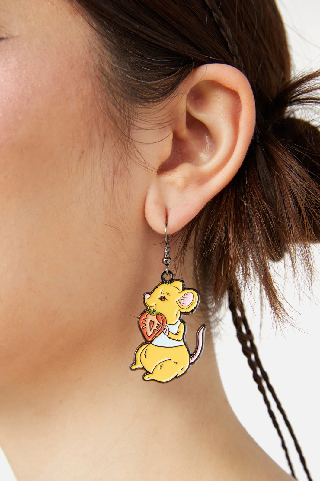Strawberry Mouse Earrings - Image 2