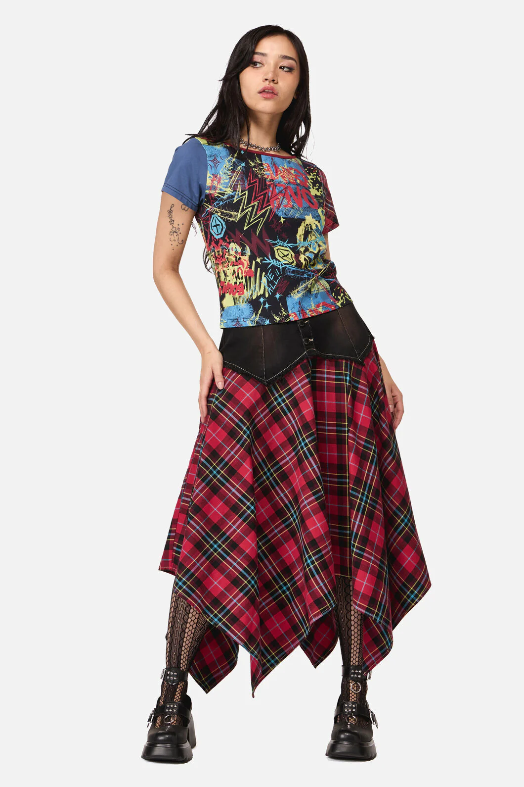 Streets Grunge Contrast Tee
