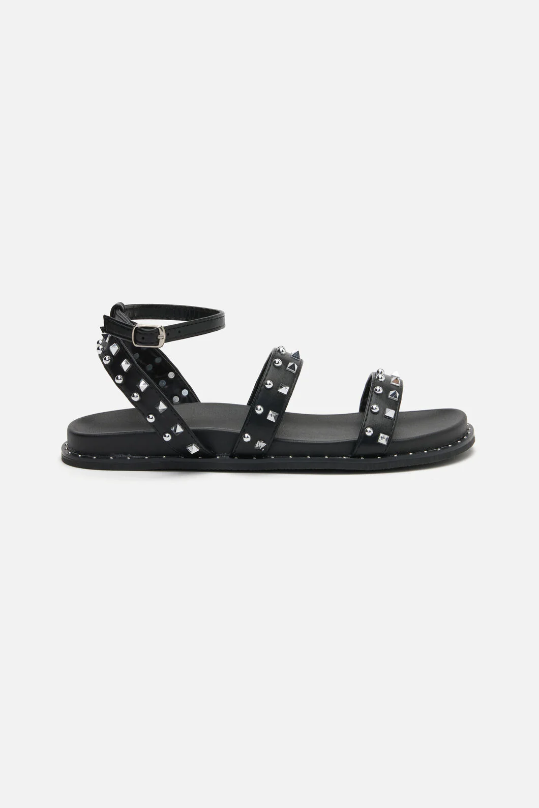 Stud Ankle Strap Sandal - Image 2