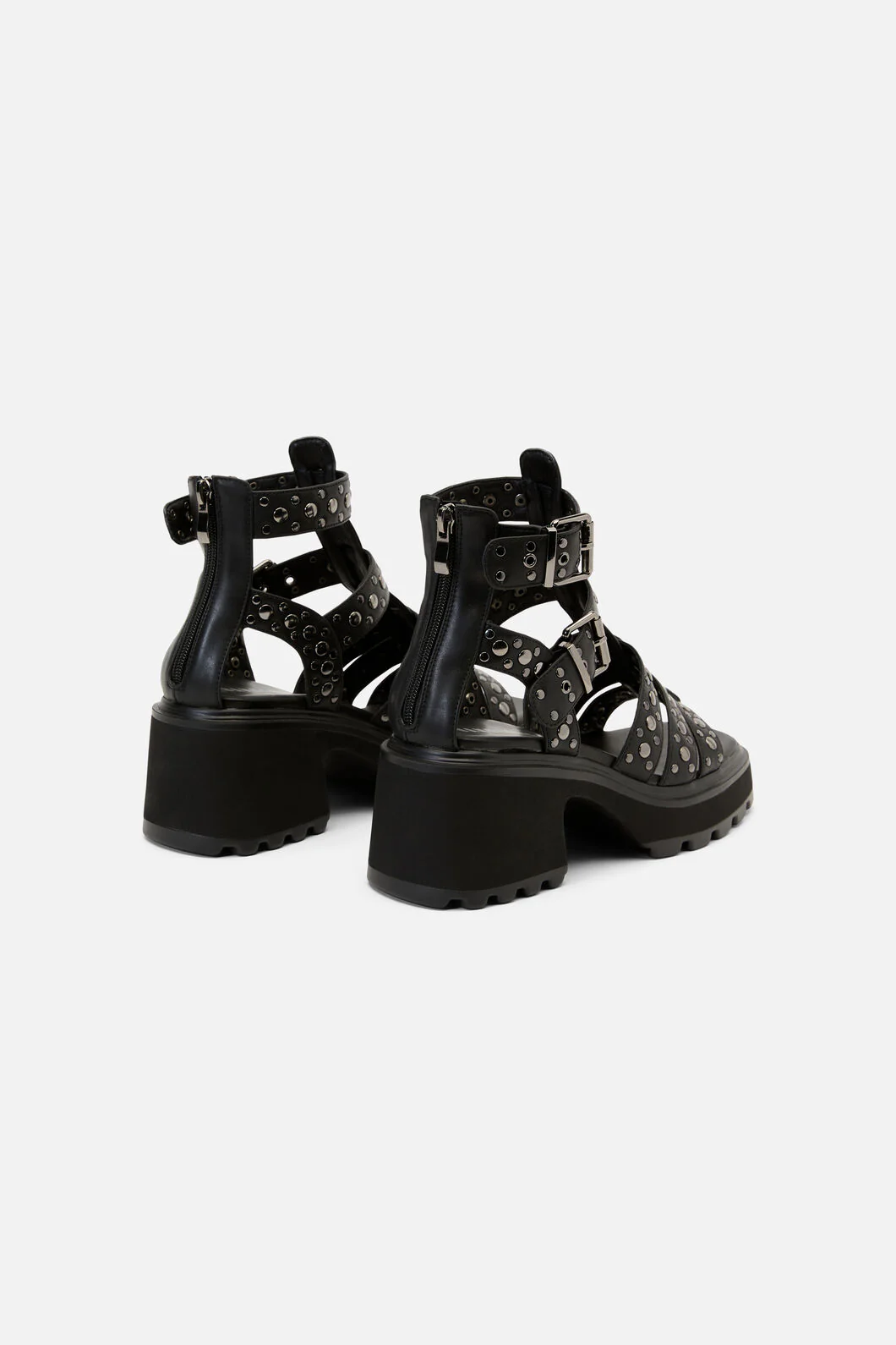 Studs Strap Platform Sandals - Image 4