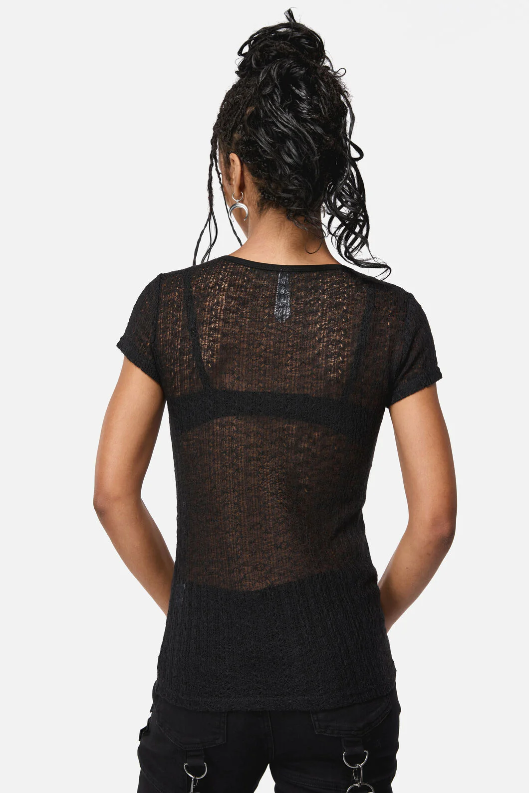 Suffer Mesh Goth Top - Image 3