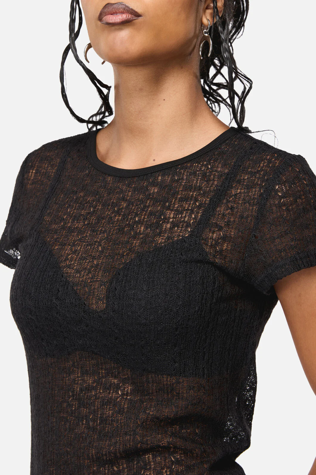 Suffer Mesh Goth Top - Image 5