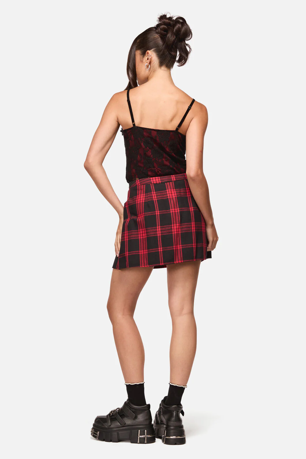 Suffer Tartan Skort - Image 4