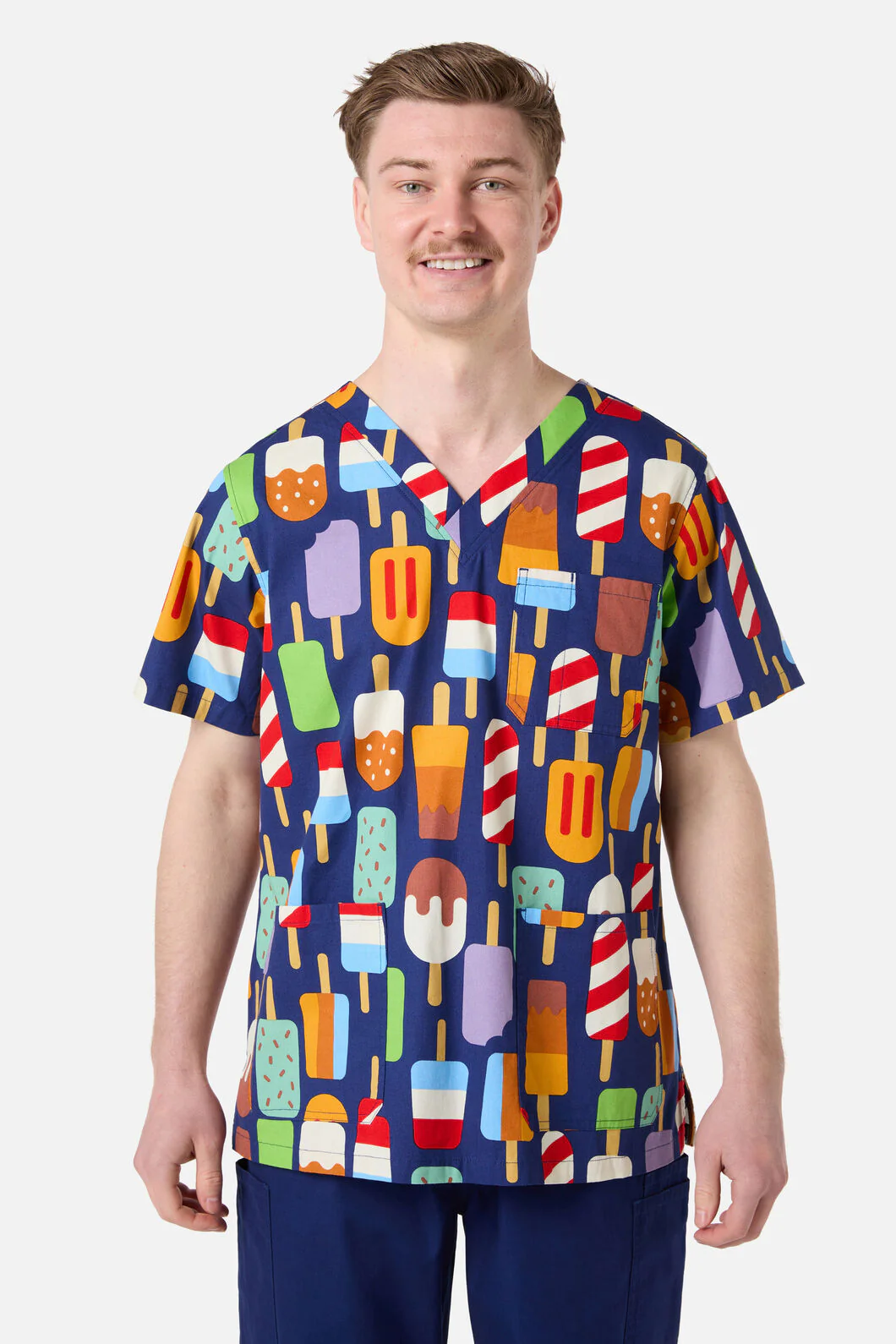 Summer Treats Top & Pant Scrub Set - Image 8