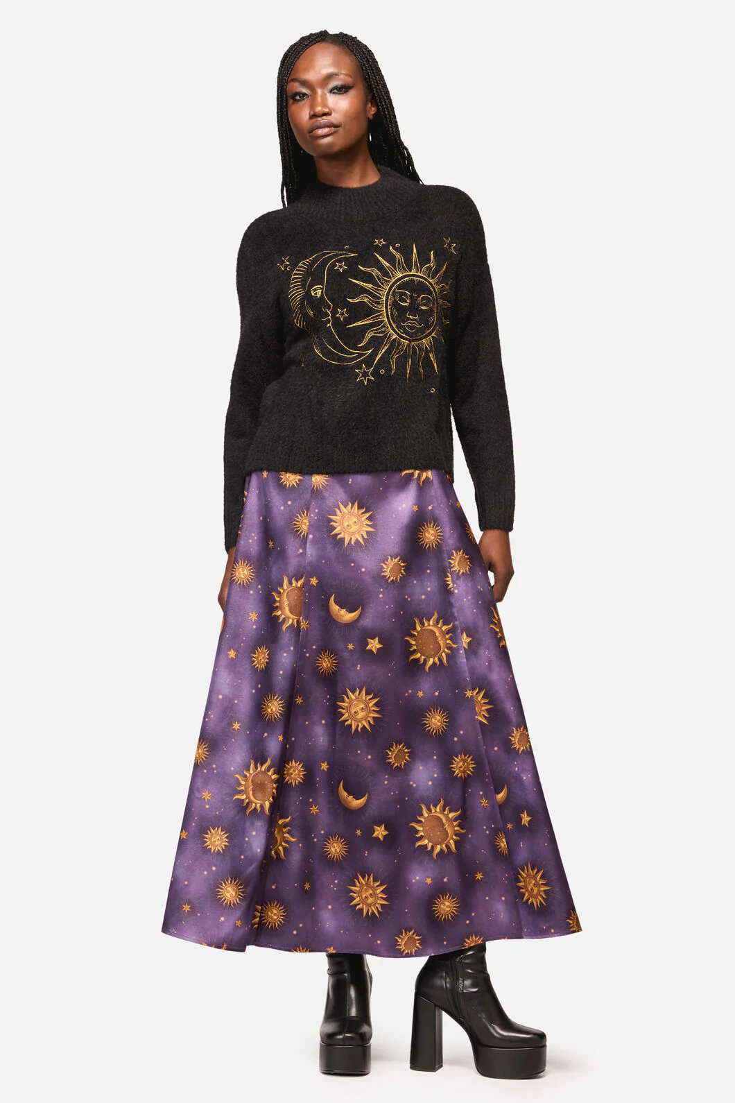 Sun And Moon Goth Knit - Image 4