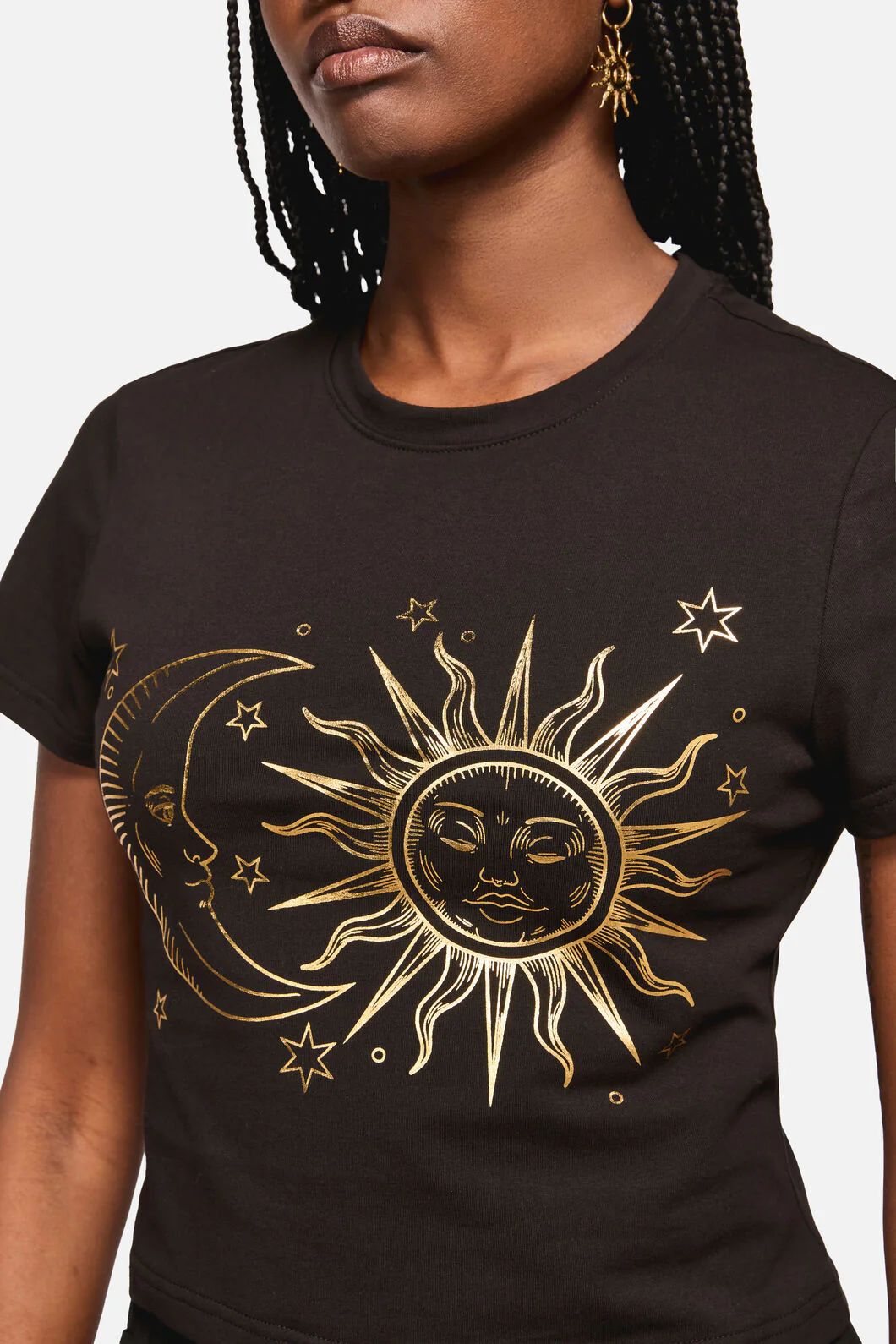 Sun And Moon Goth Tee - Image 5