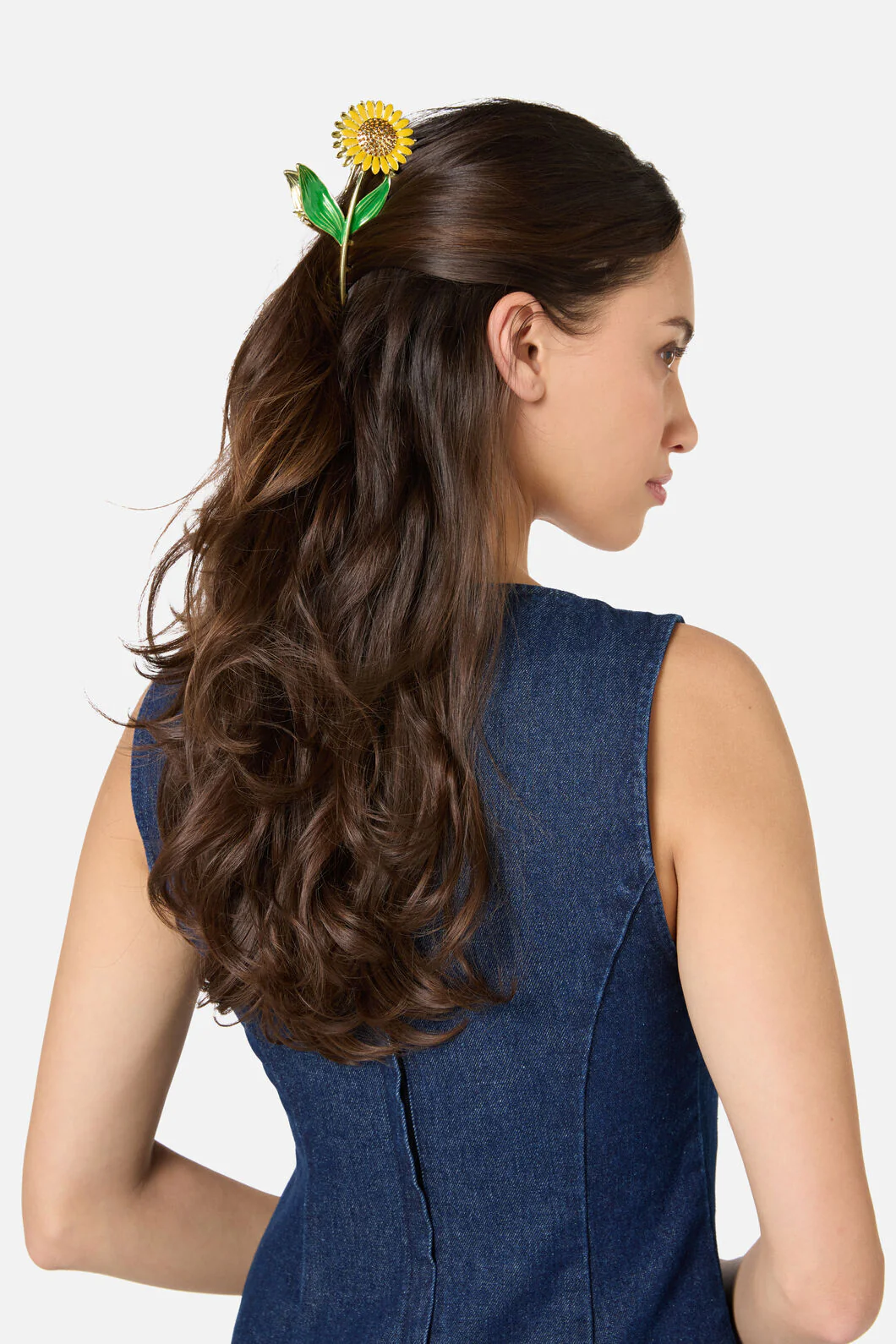 Sunflower Claw Clip