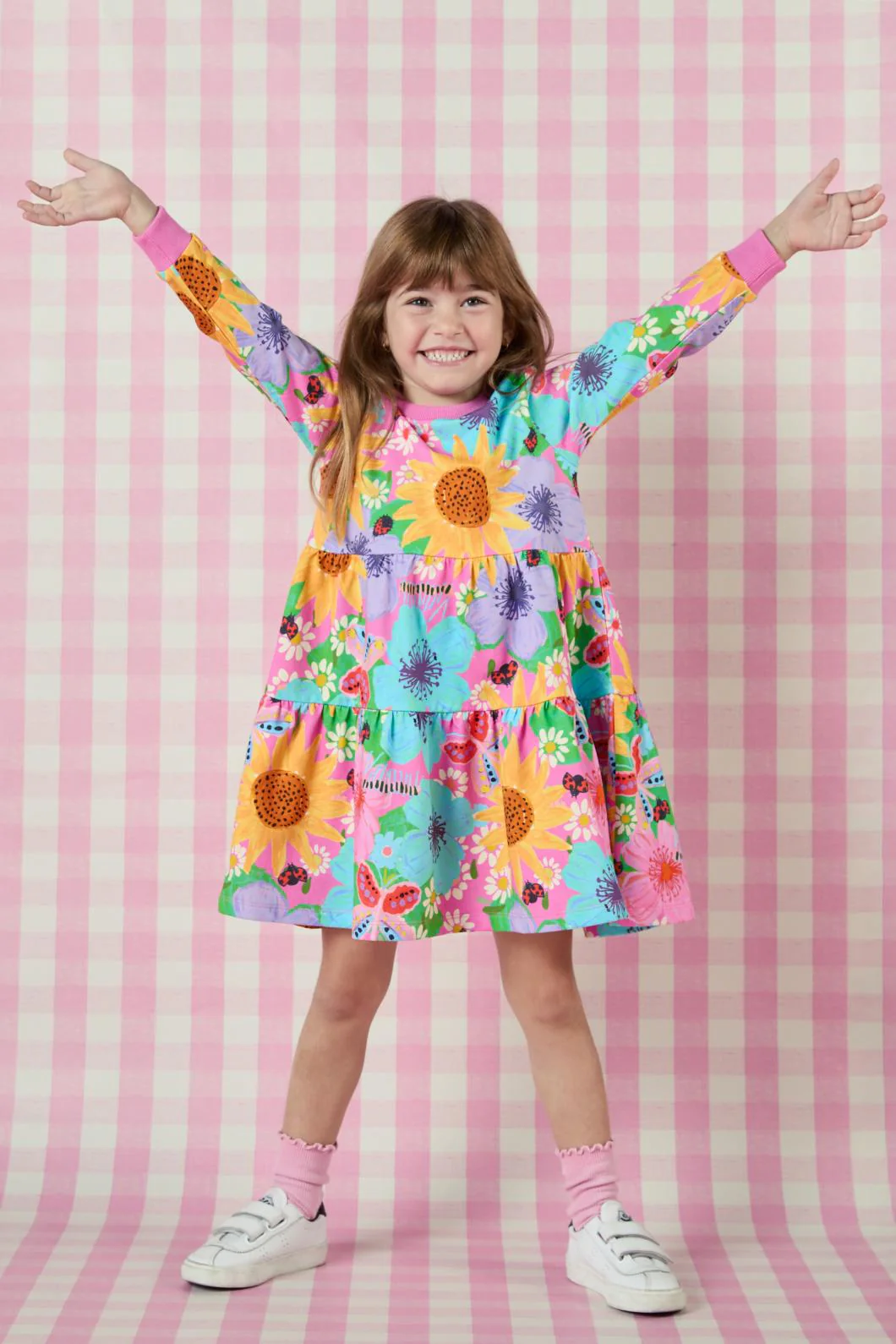 Sunflower Kids Dress - Image 3