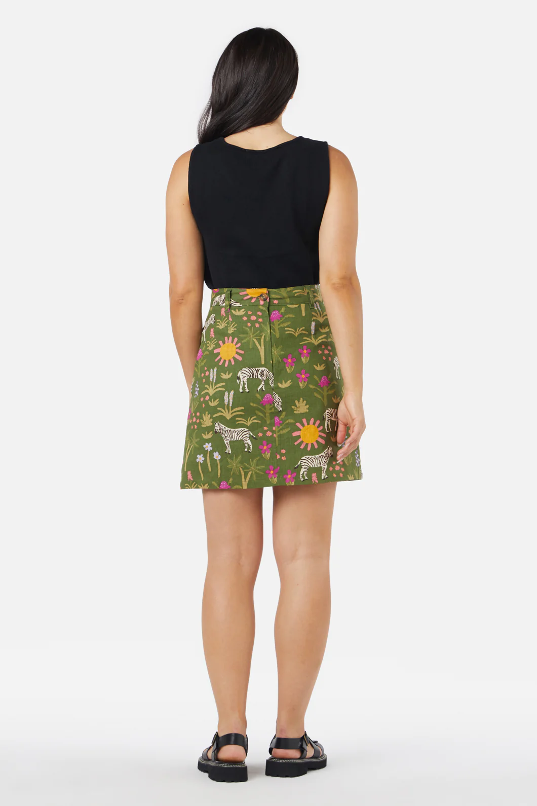 Sunshine Zebra Skirt - Image 4