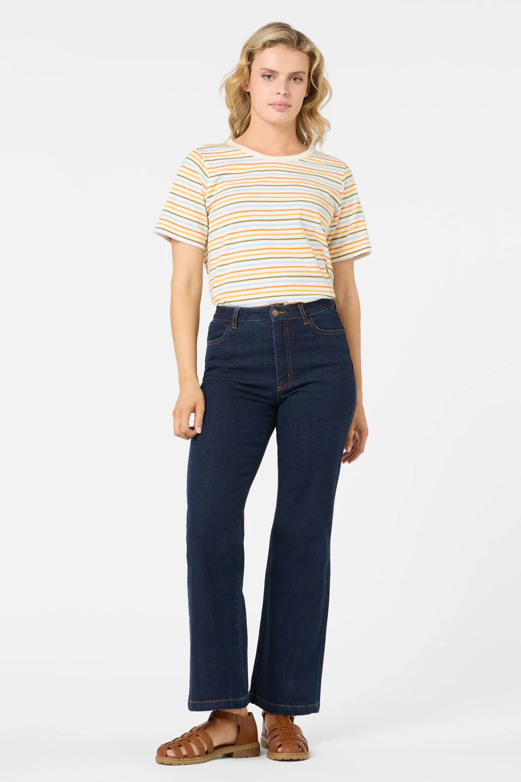 Susie Retro Stripe Tee - Image 11