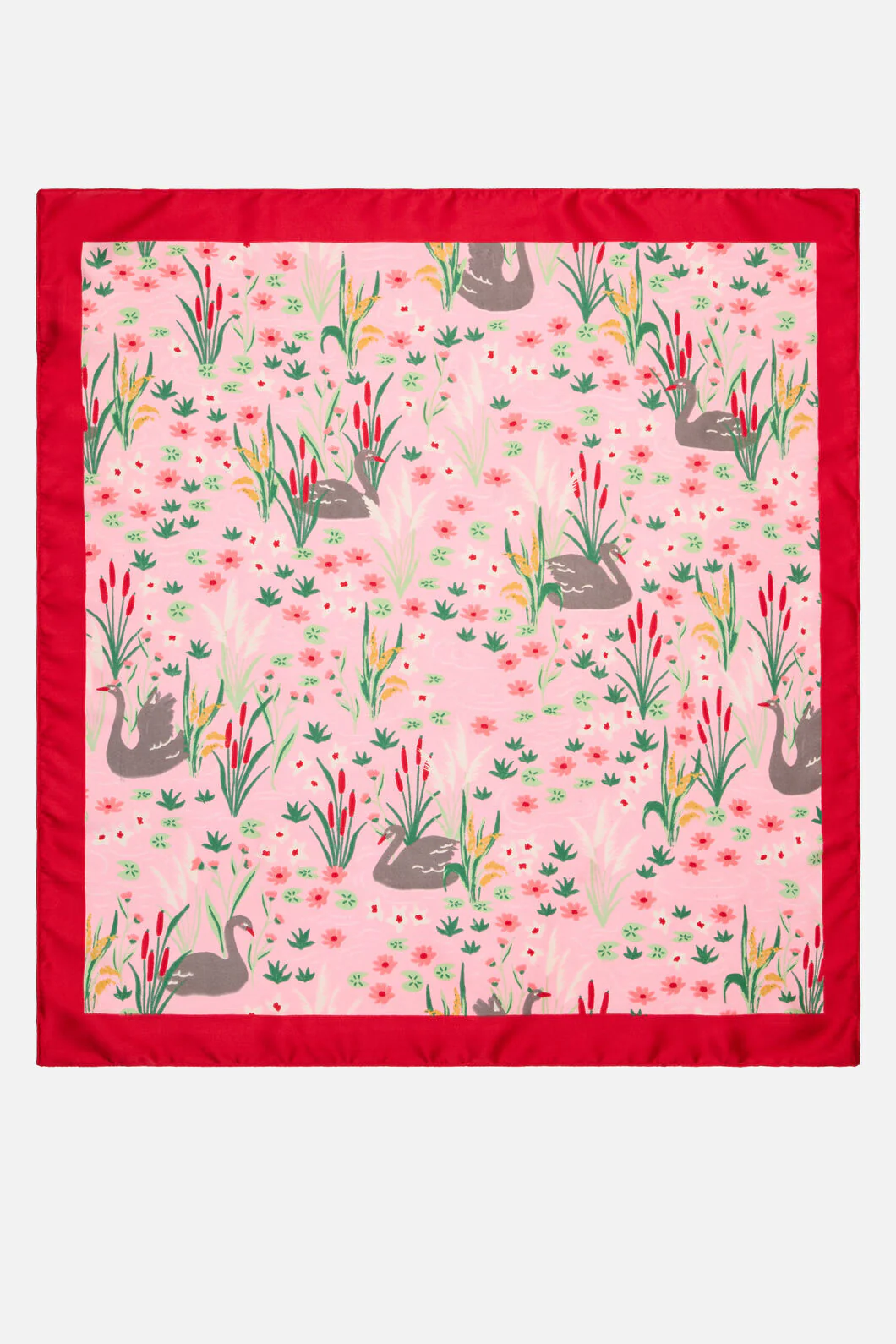 Swan Satin Scarf - Image 2