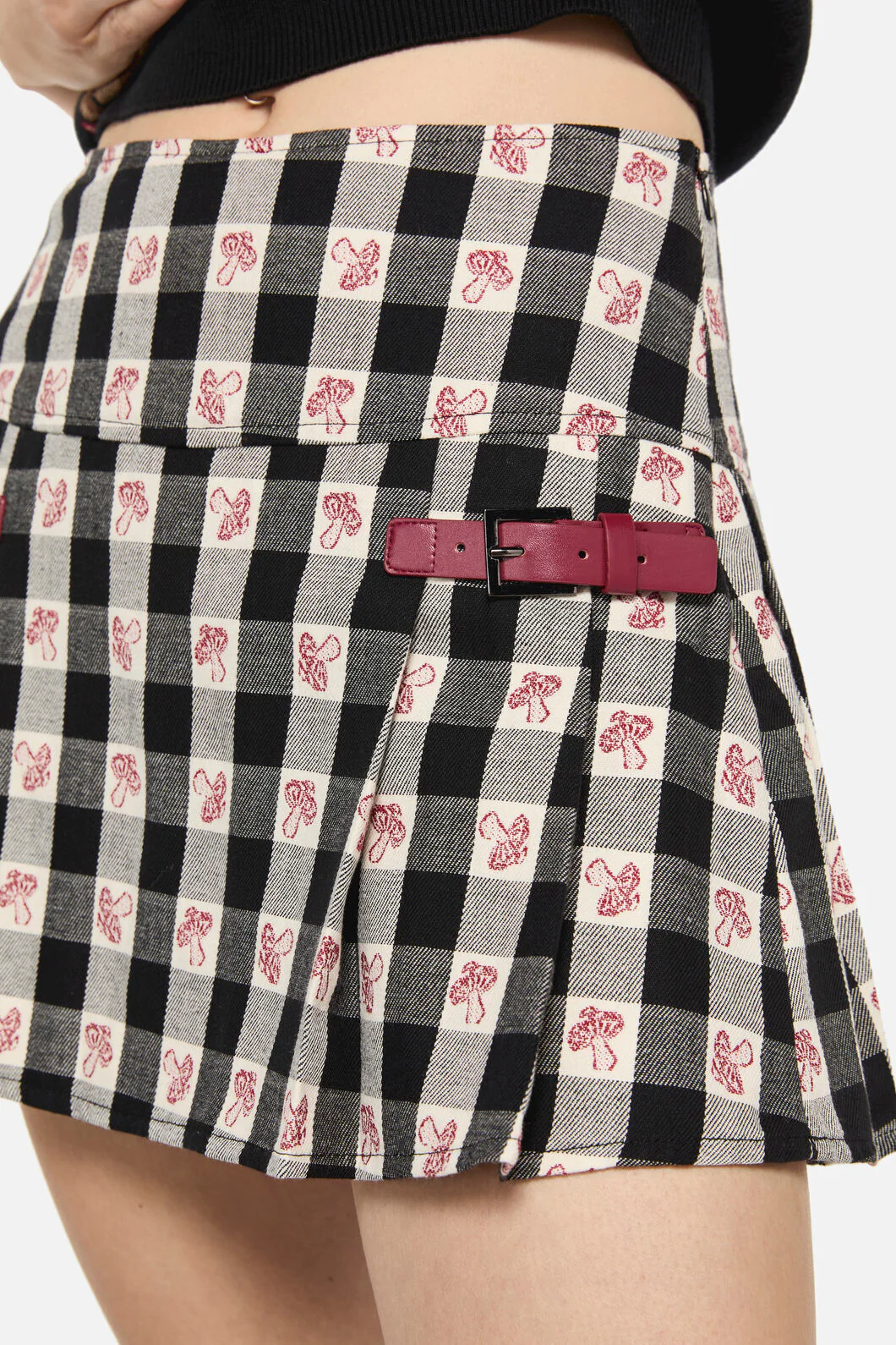 Sweet Home Gingham Skort - Image 5