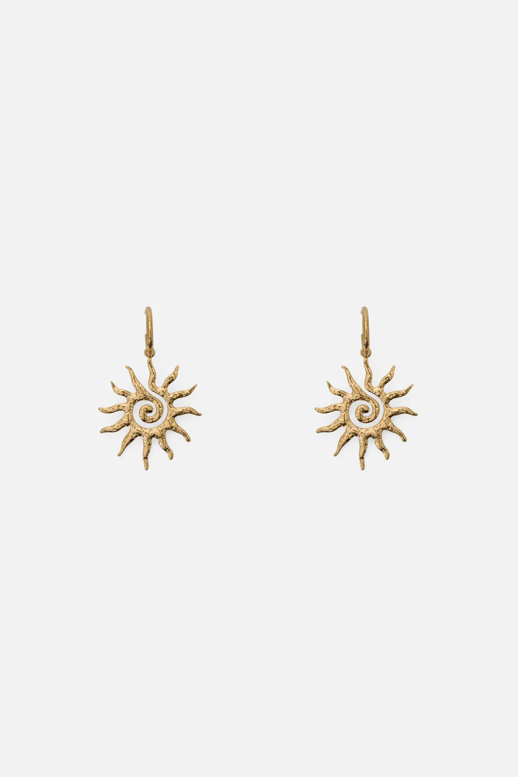 Swirling Sun Earrings - Image 3