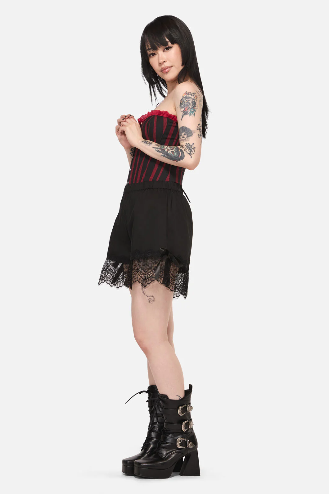 Tabitha Goth Bloomer Short - Image 4