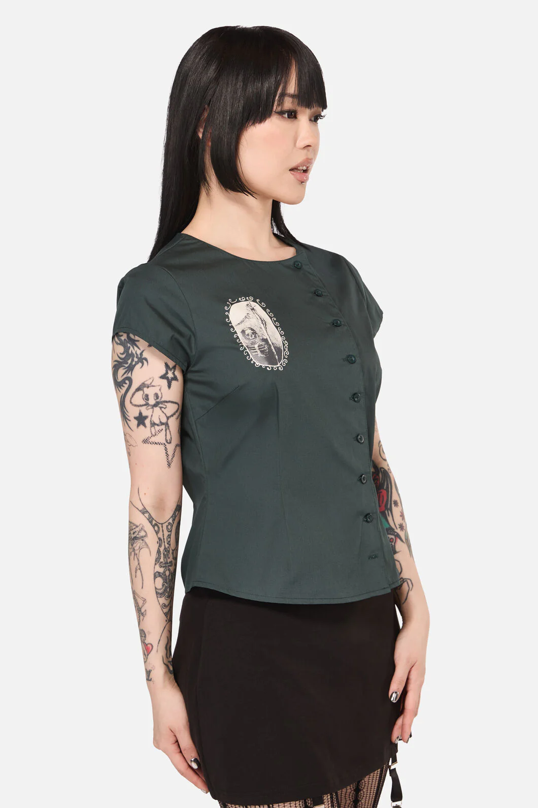 Tabitha Goth Blouse - Image 8