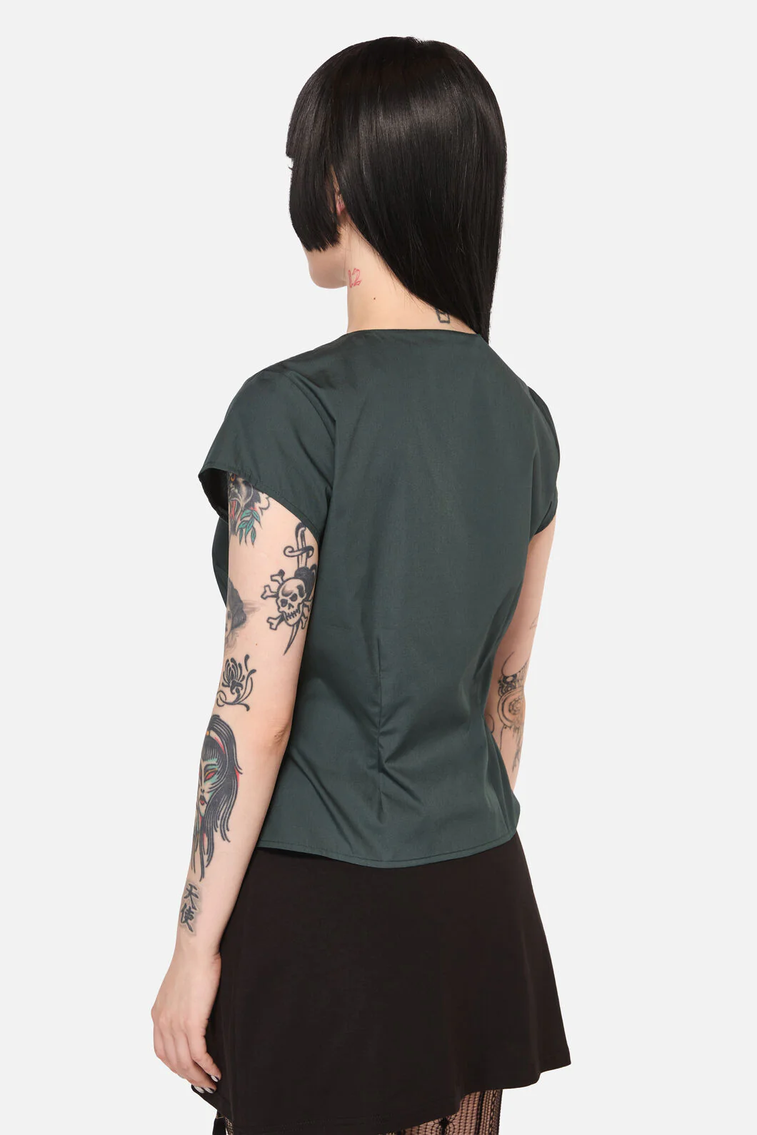 Tabitha Goth Blouse - Image 9