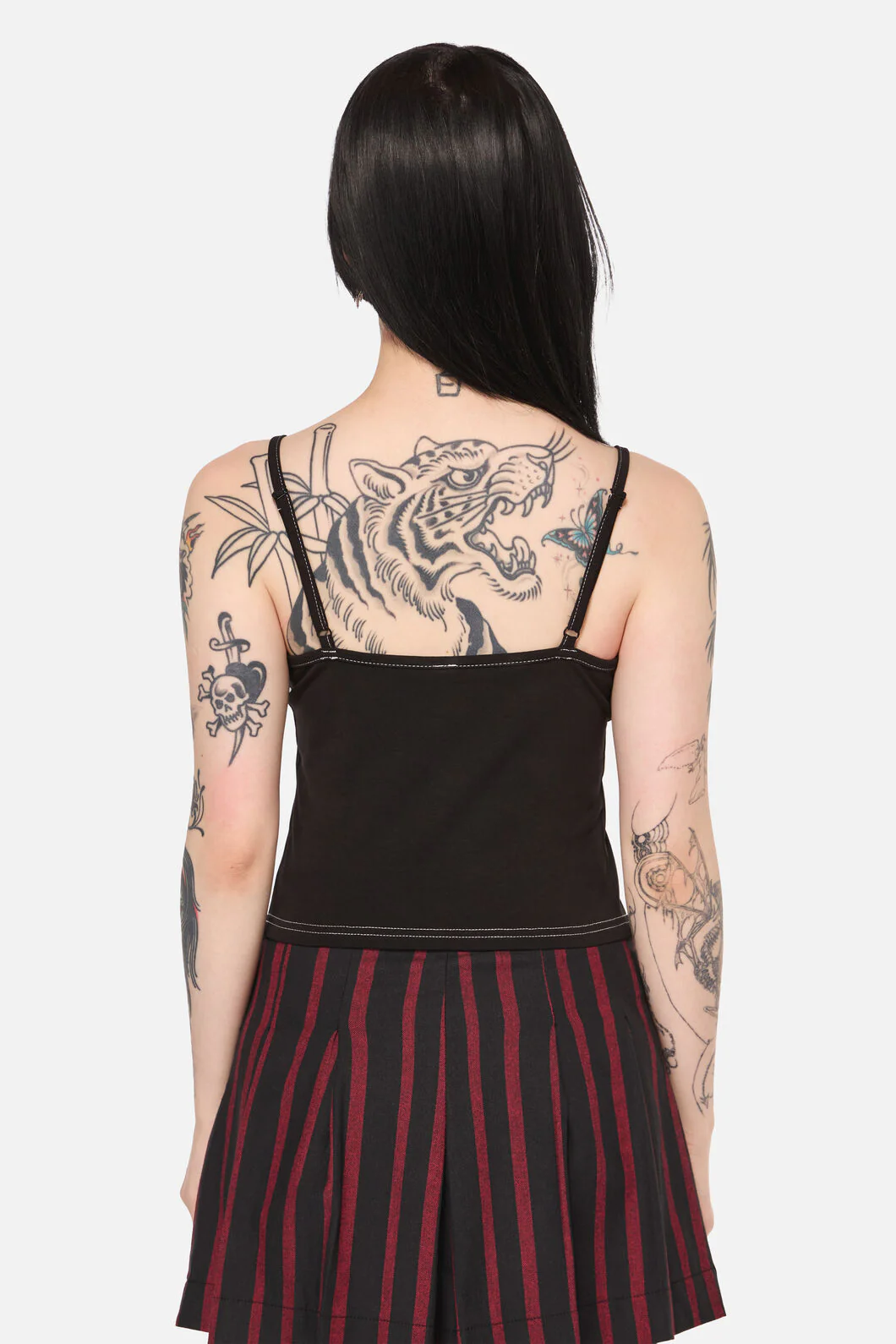 Tabitha Goth Tank Top - Image 3