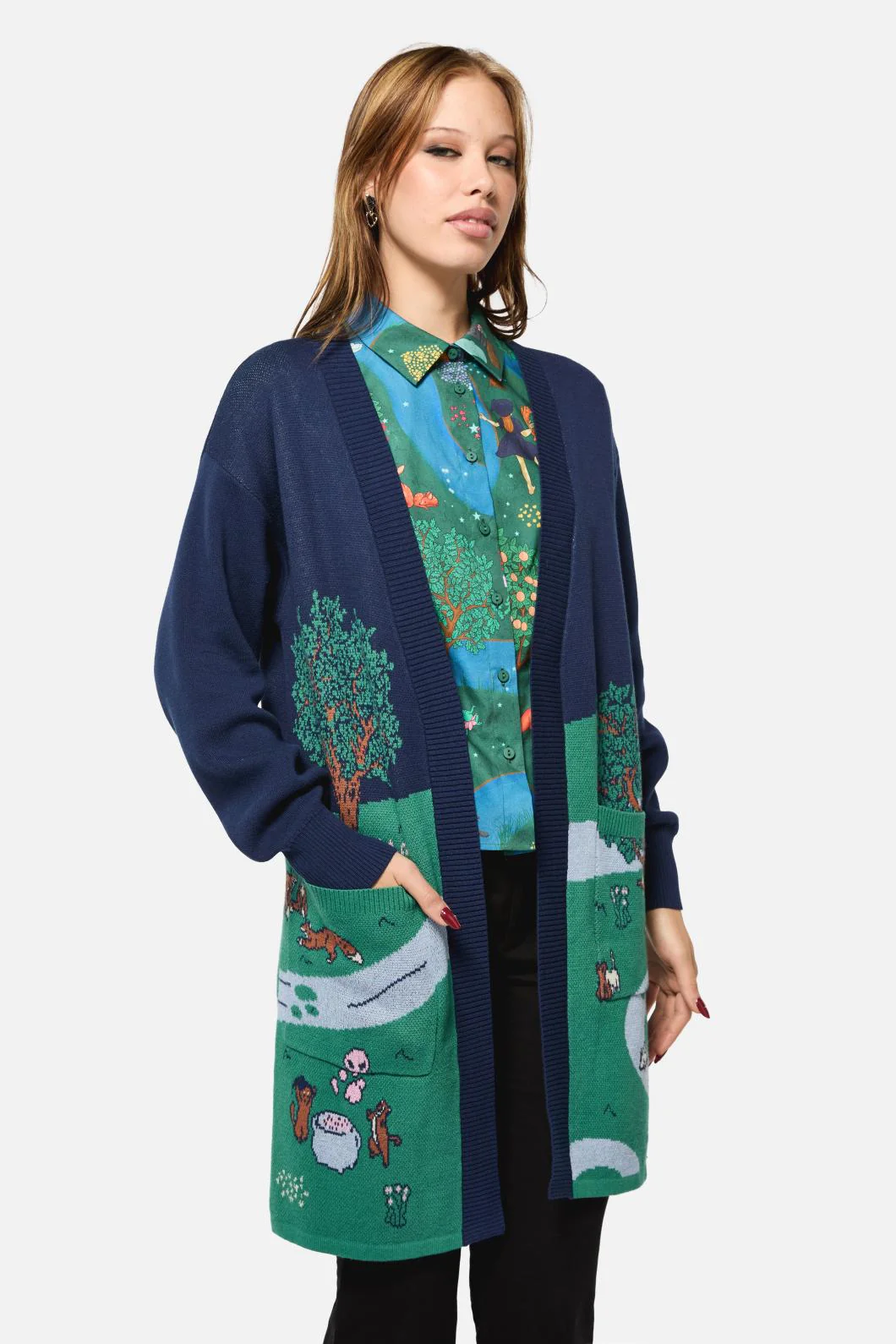 Tapestry Of Life Cardigan - Image 2