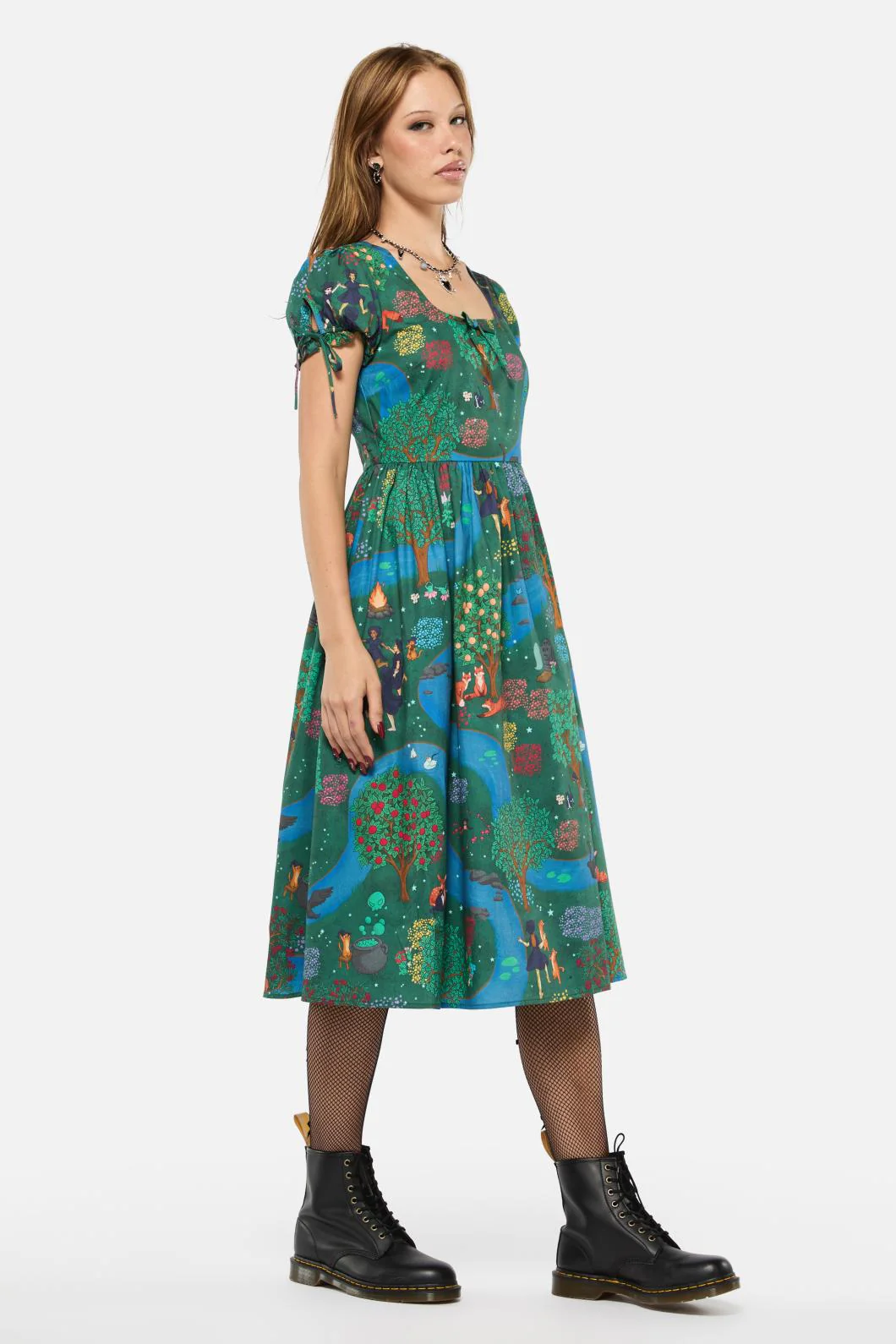 Tapestry Of Life Midi Dress - Image 3