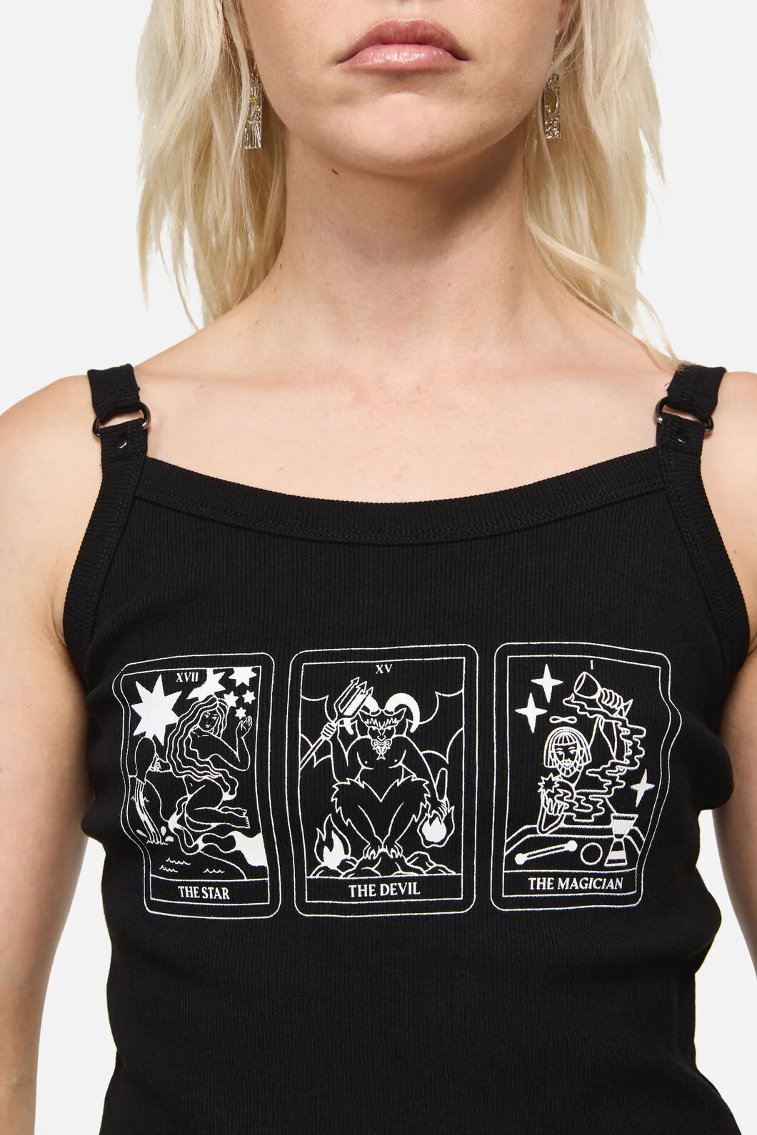 Tarot Spread Goth Tank Top - Image 5