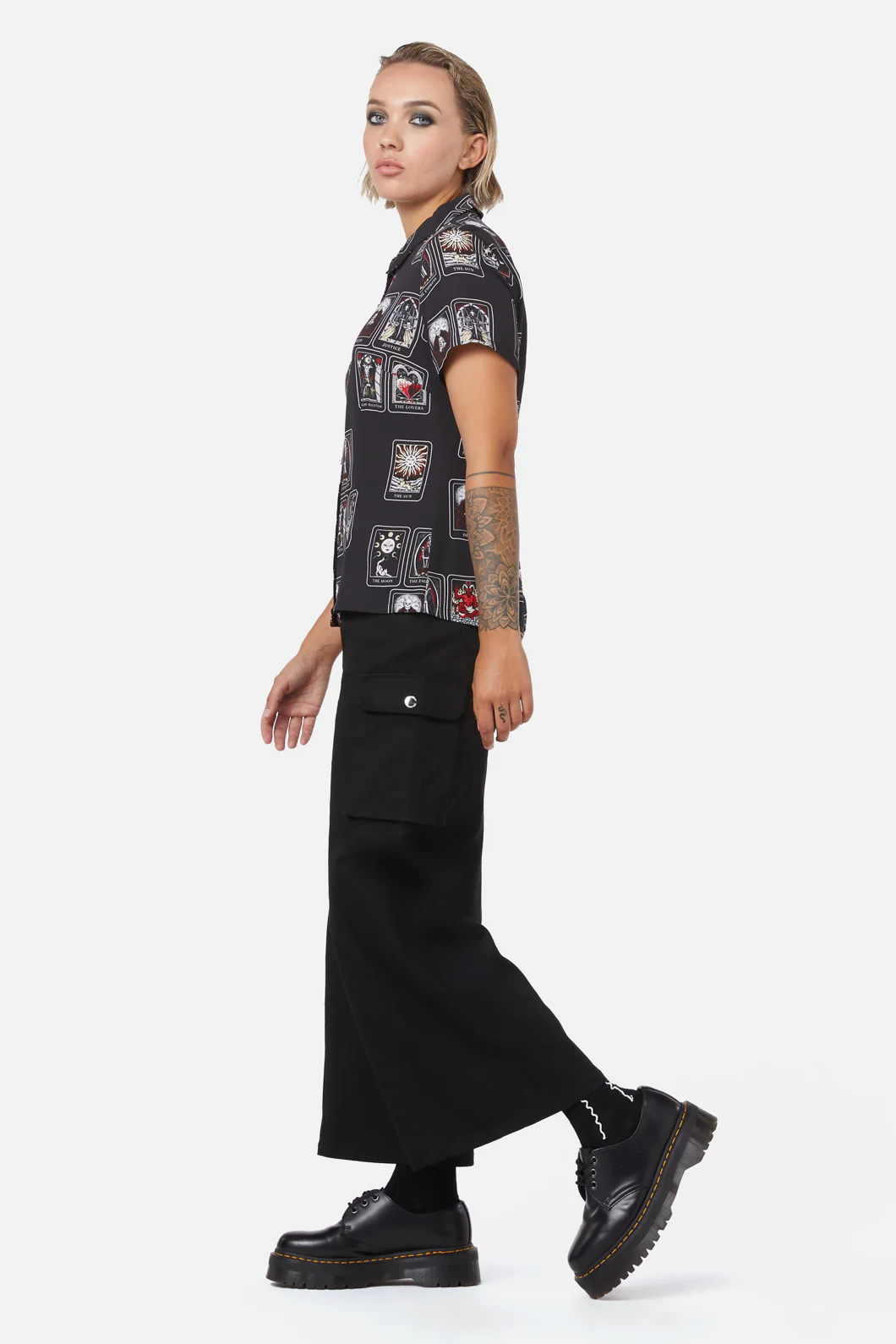 Tarot Spread Printed Shirt - Image 3