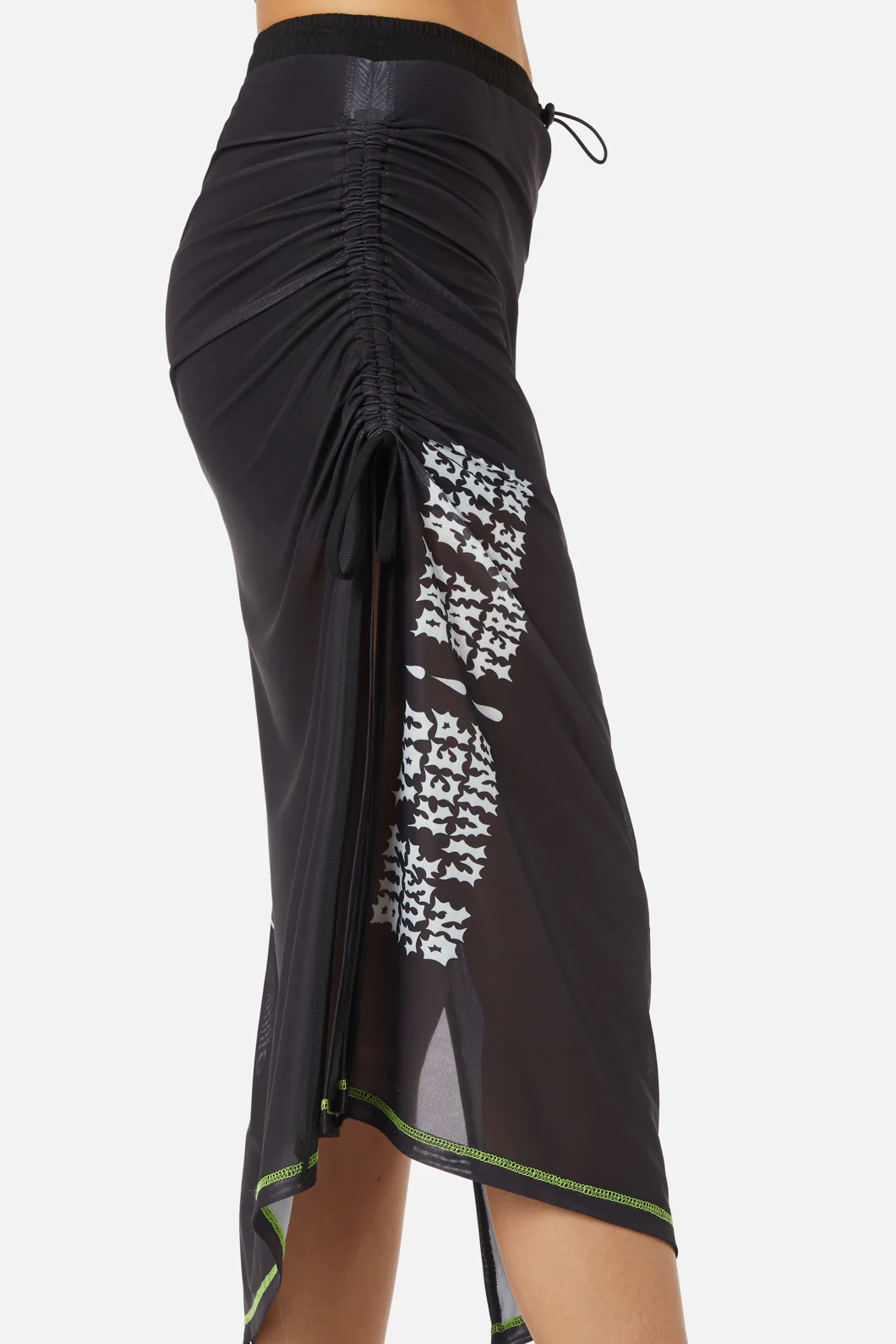 The End Mesh Drawstring Skirt - Image 7