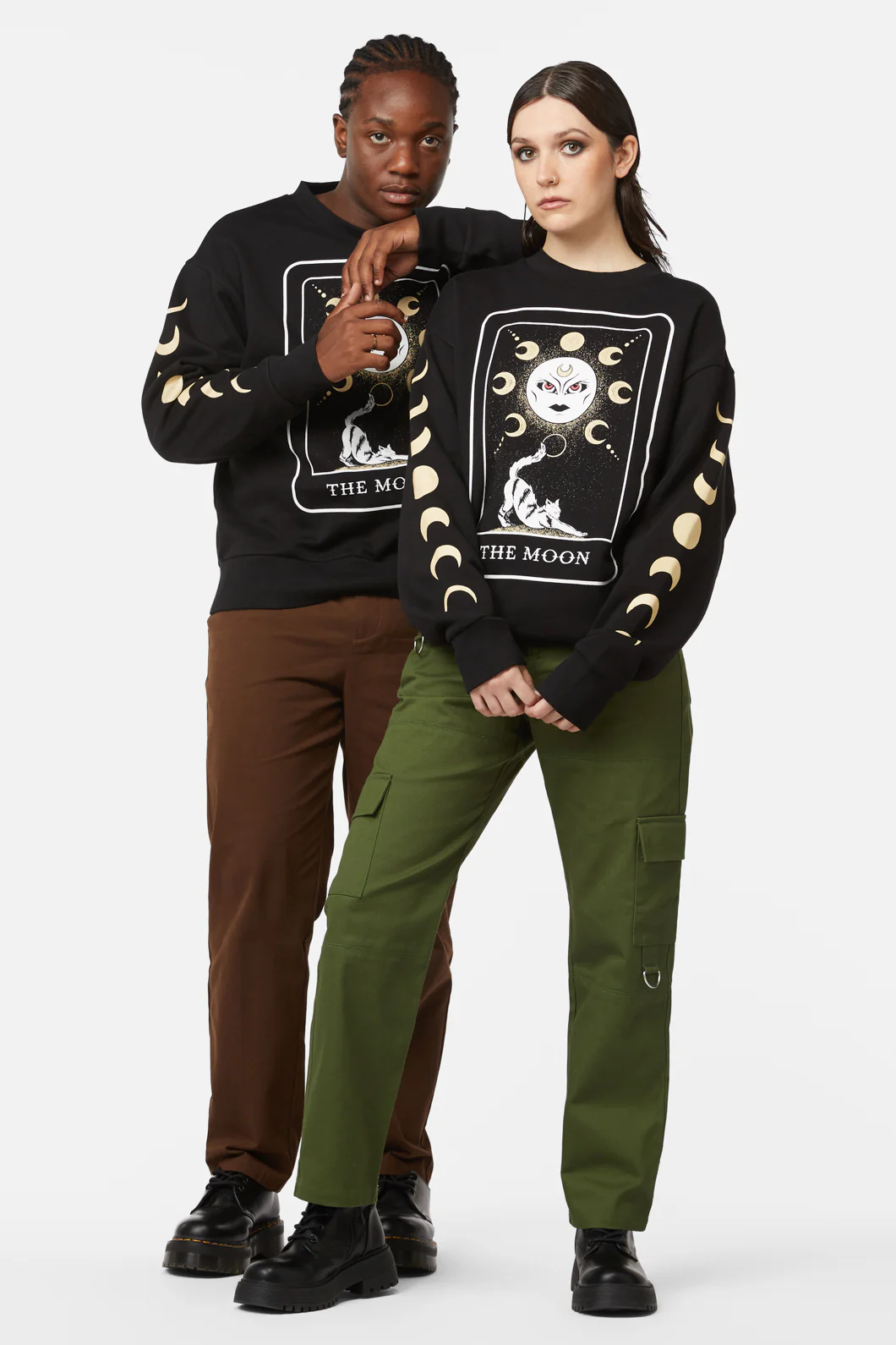 The Moon Print Long Sleeve Jumper - Image 2