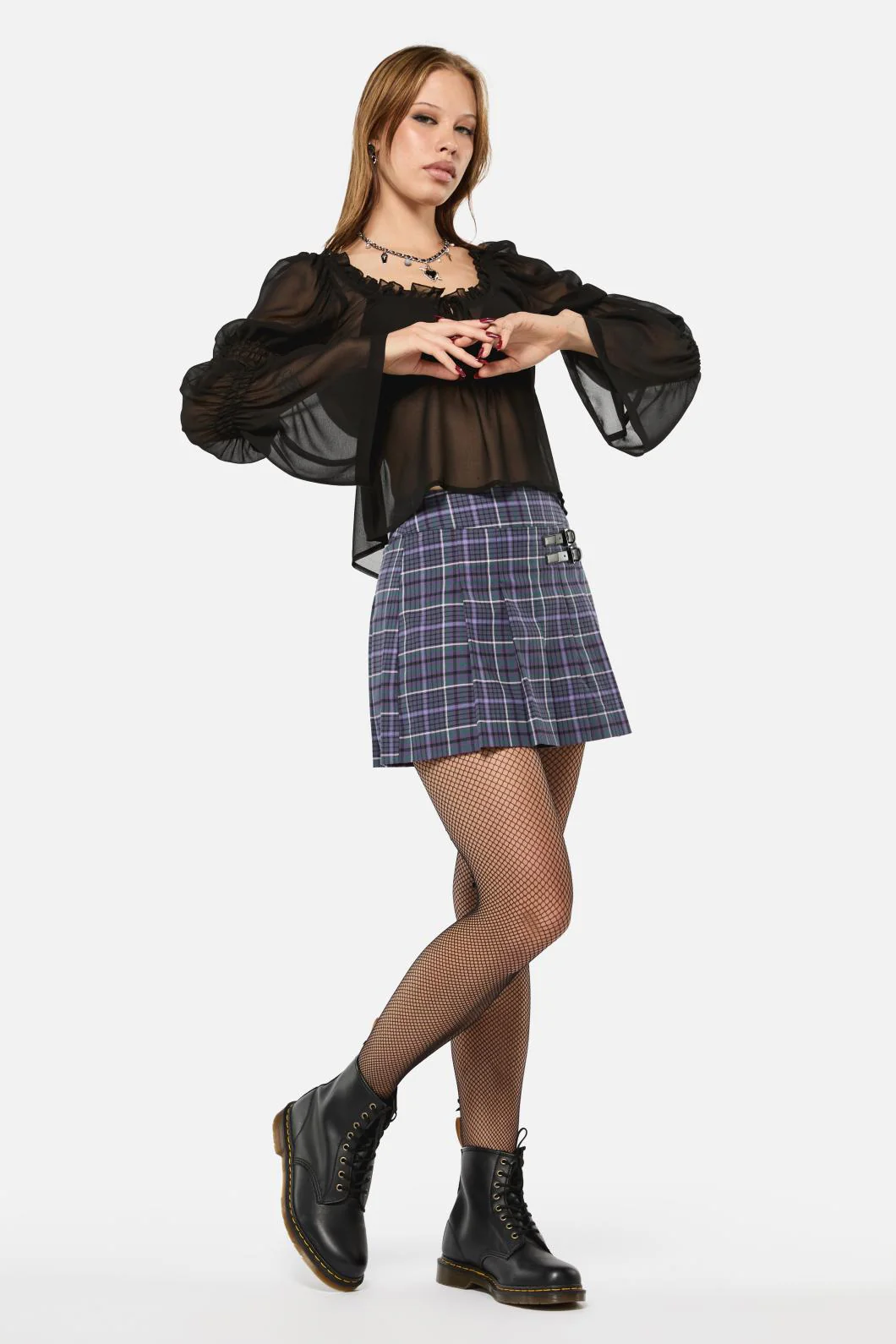 Thicket Tartan Skort - Image 4