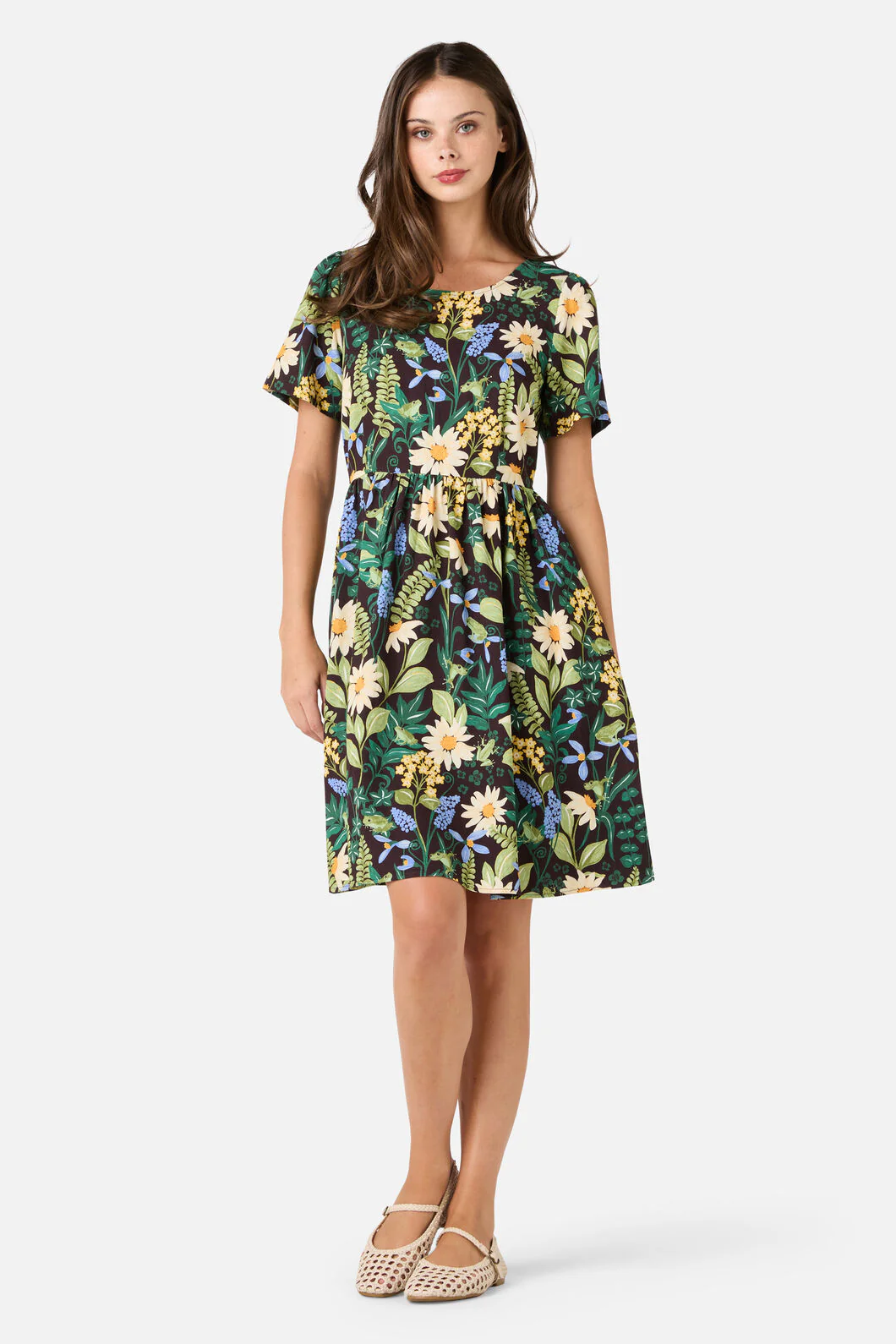 Tiana Tree Frog Smock Dress - Image 3
