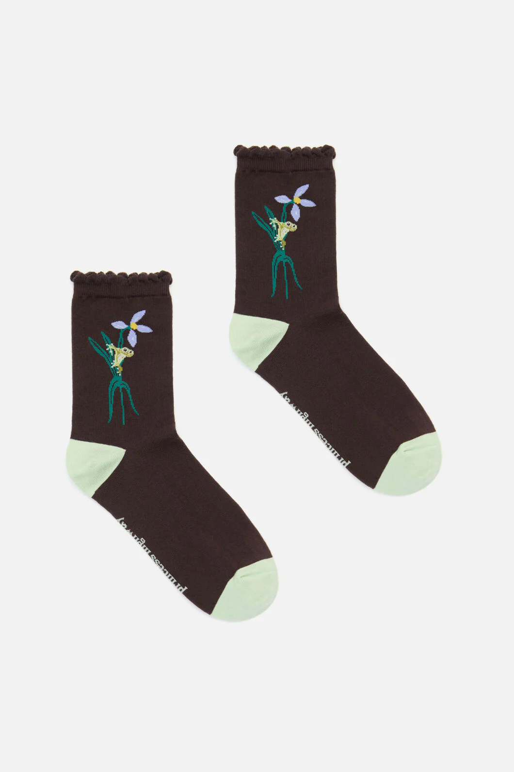 Tiana Tree Frog Sock