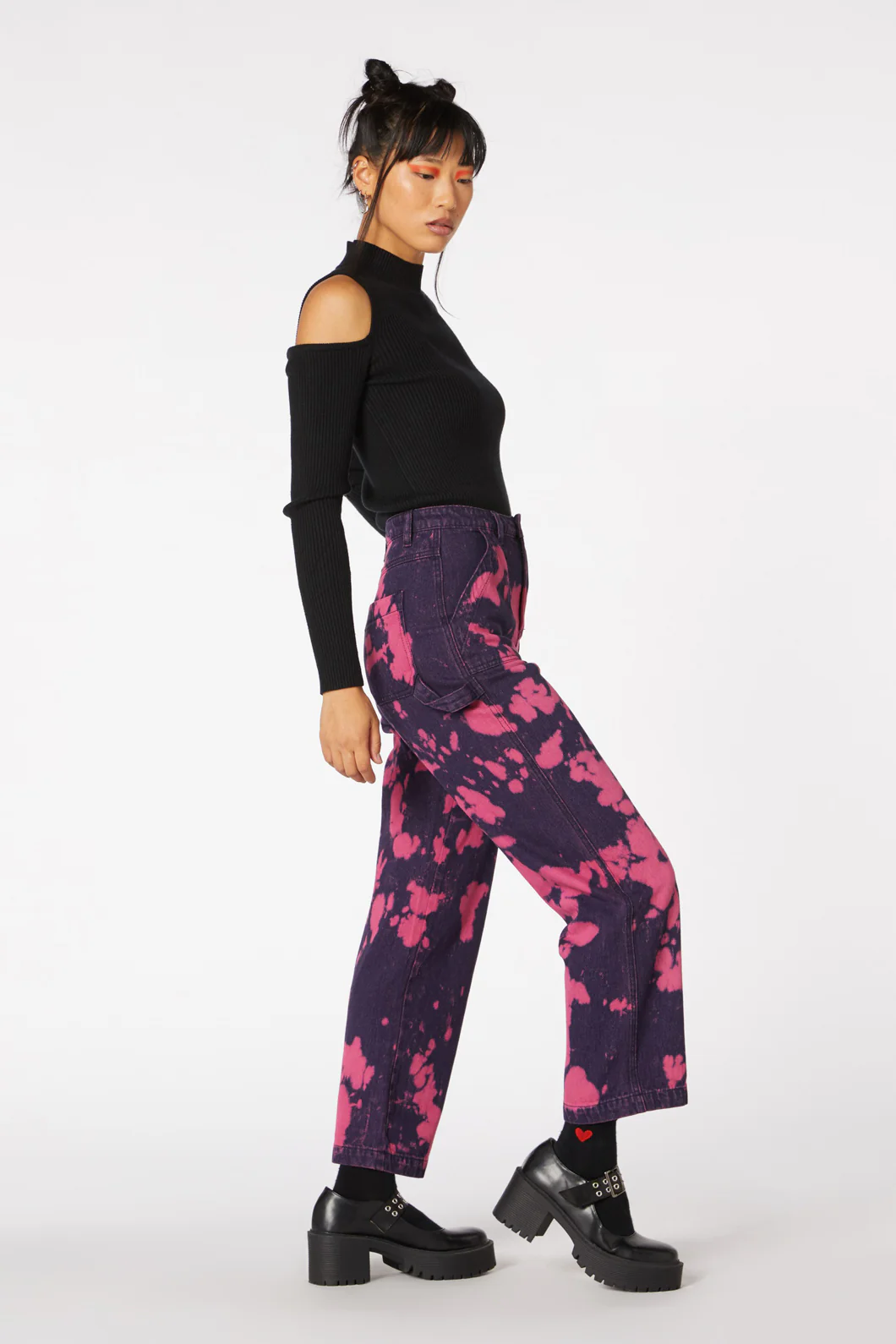 Tie Dye Denim Straight Jean - Image 3