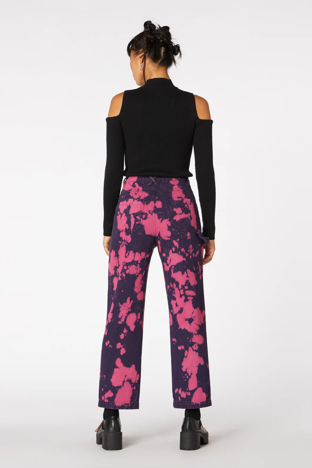 Tie Dye Denim Straight Jean - Image 4
