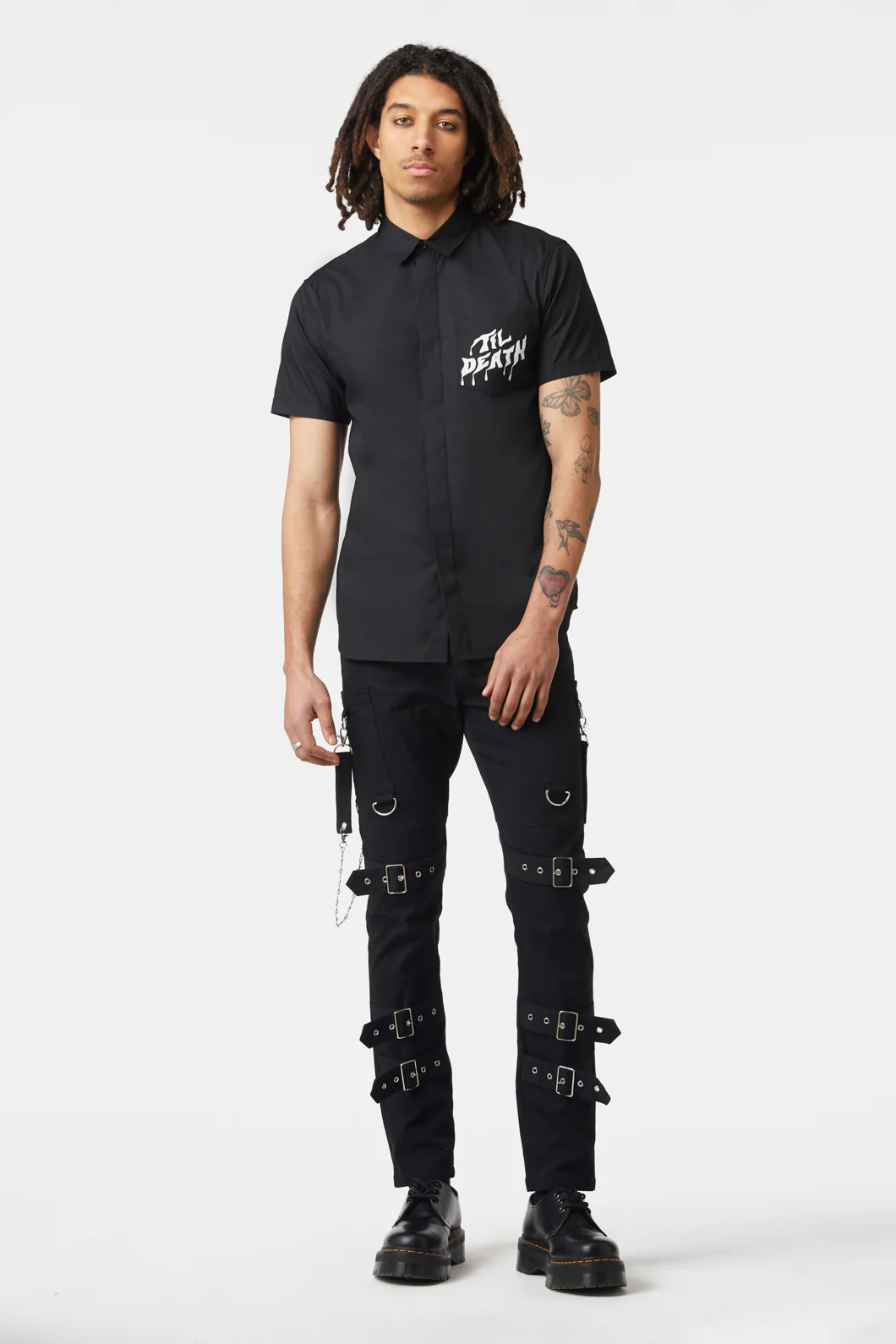 Til Death D-Ring Short Sleeve Shirt - Image 5