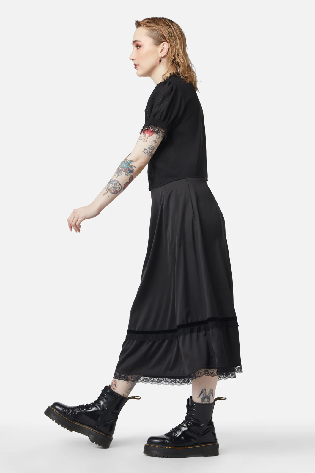 Time Passing Romantic Lace Blouse - Image 3