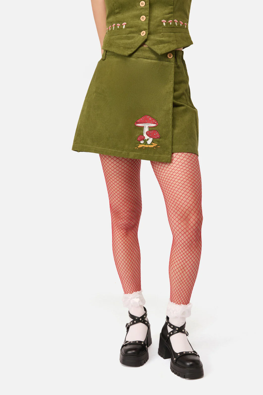 Toadstool Cord Skort - Image 2