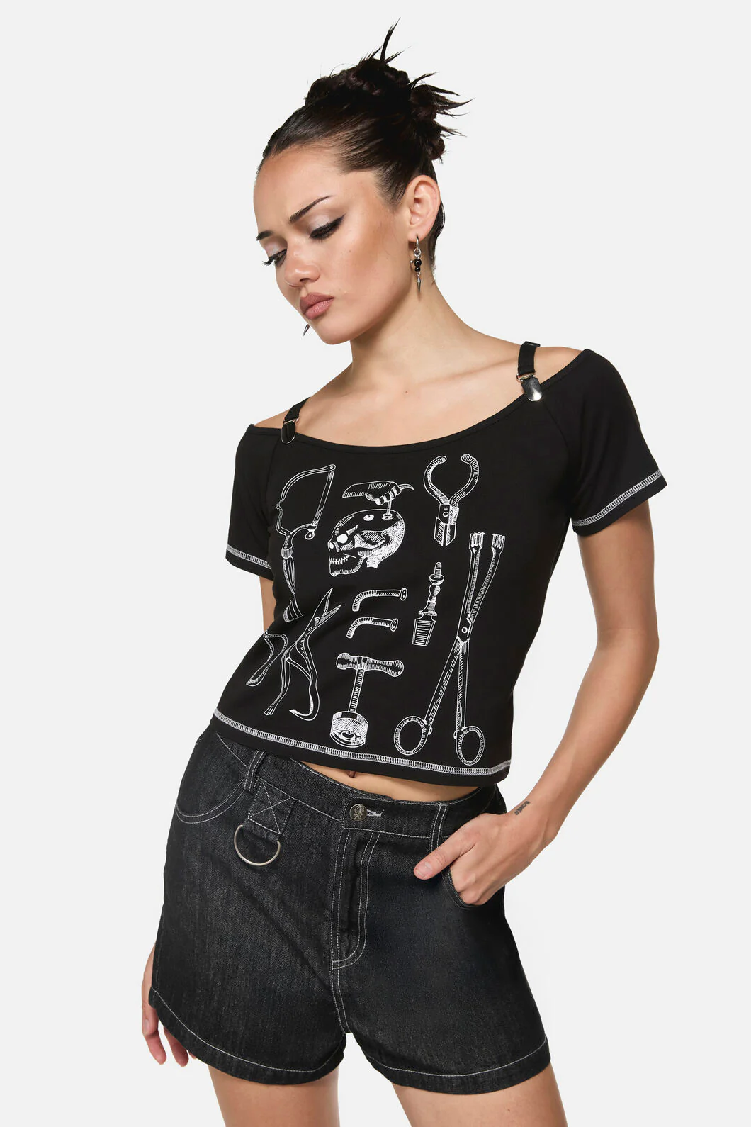Tools Goth Raglan Tee