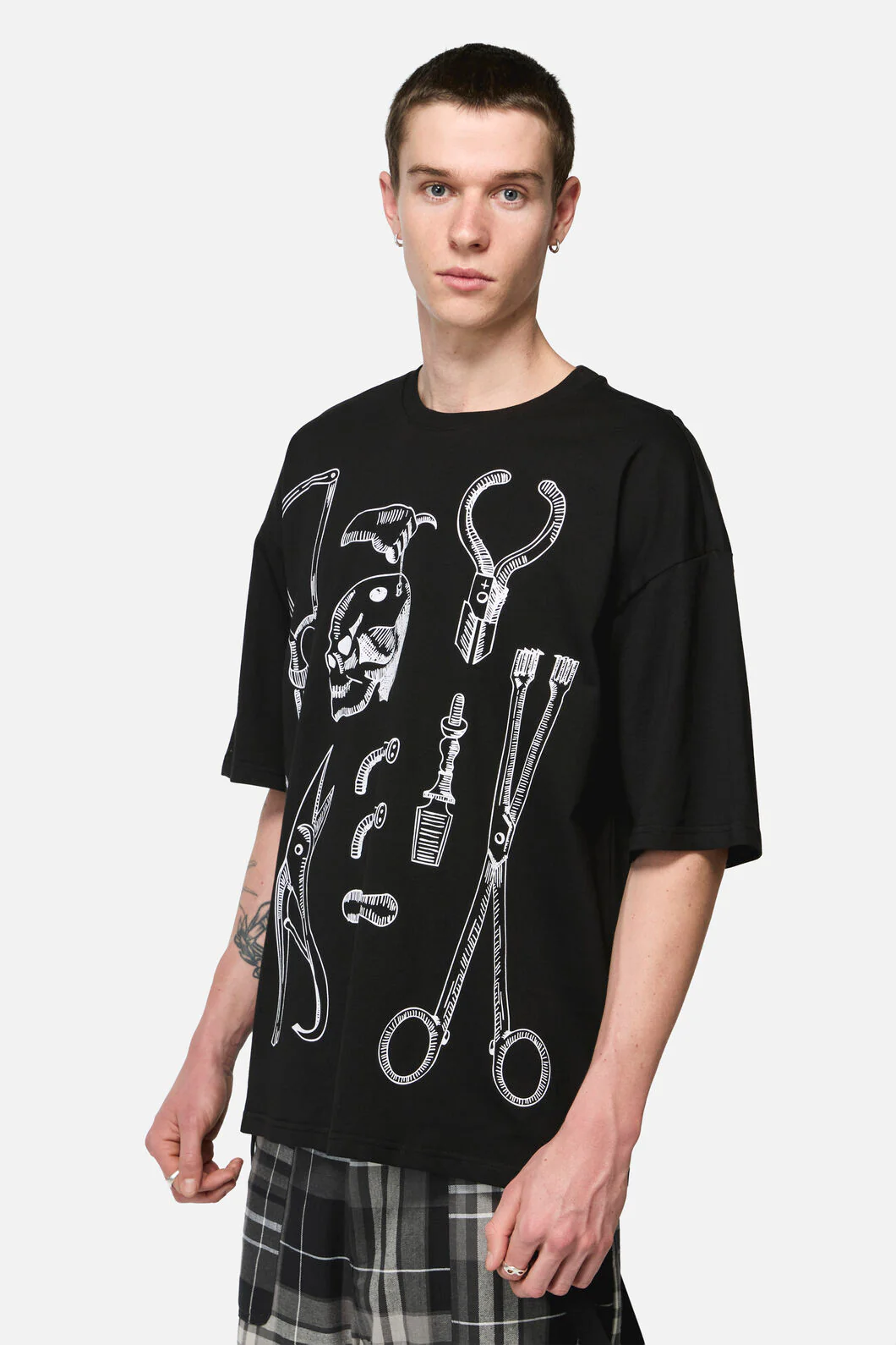 Tools Oversized Unisex Tee - Image 2
