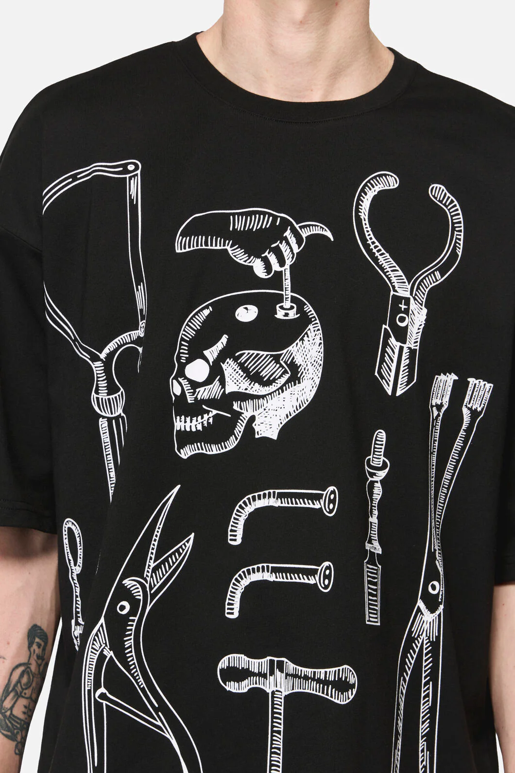 Tools Oversized Unisex Tee - Image 4