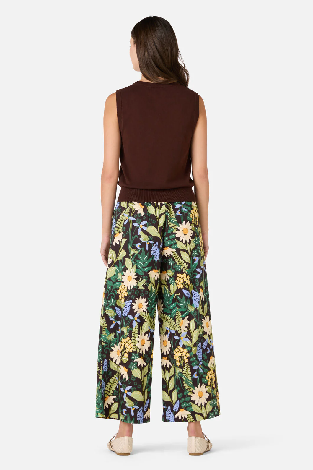 Daisy Embroidered Knit Vest - Image 4